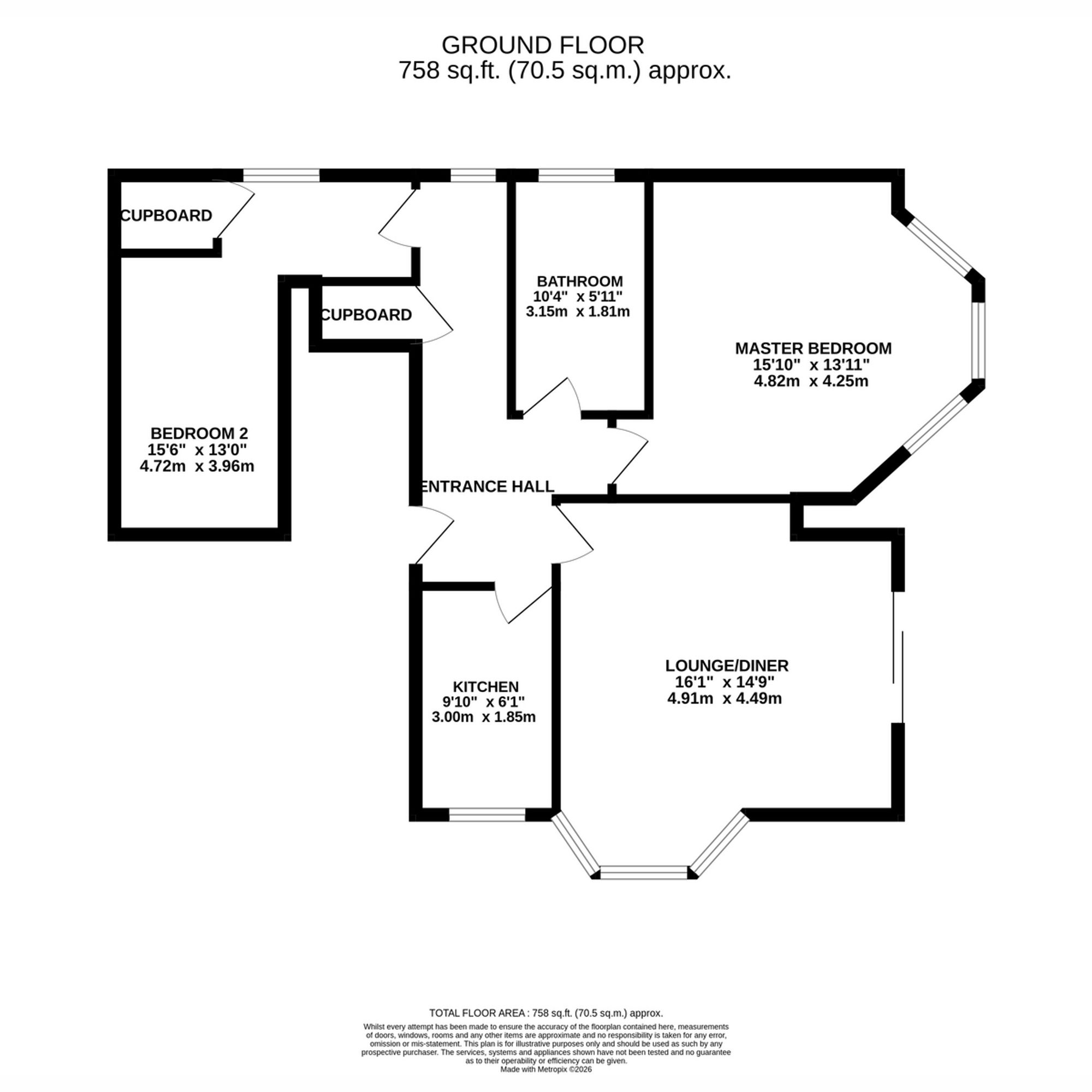 Southwood Avenue, Southbourne, Bournemouth, BH6 3QB floorplan