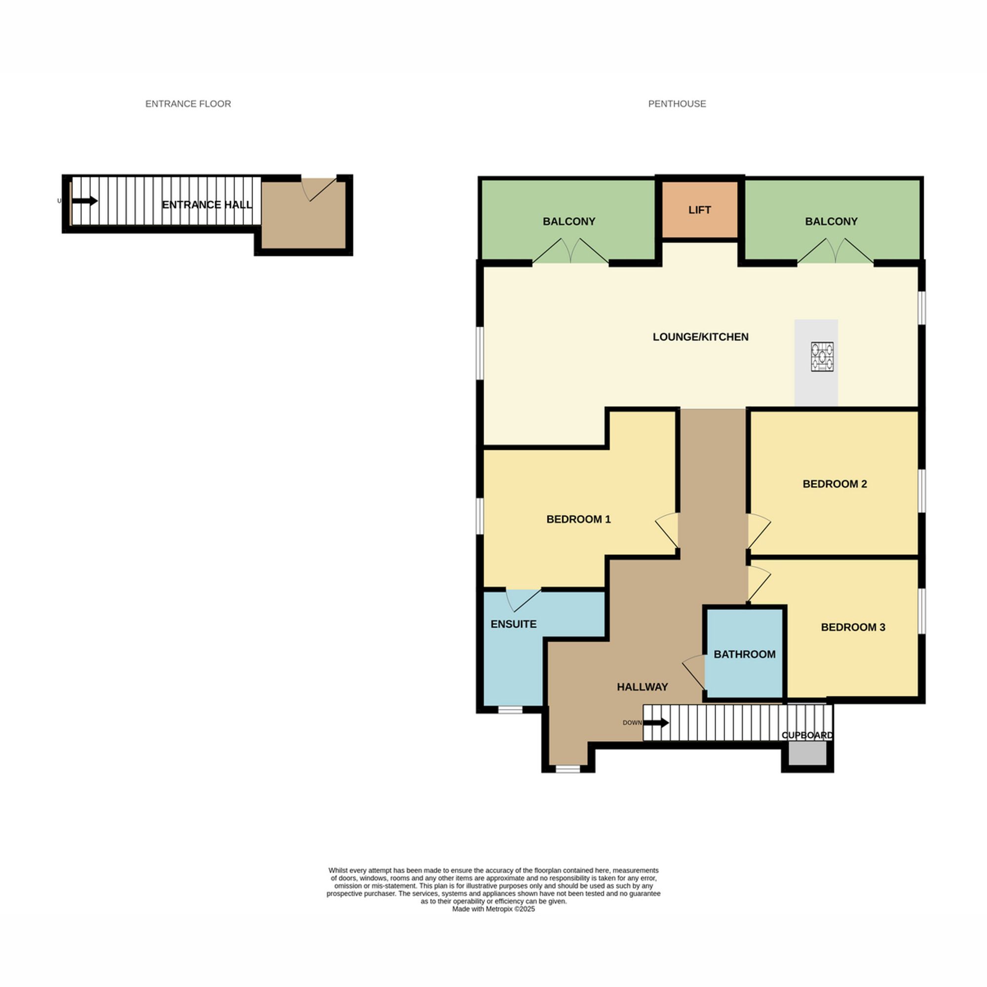Ocean, 55 Boscombe Overcliff Drive, Bournemouth, BH5 2DW floorplan