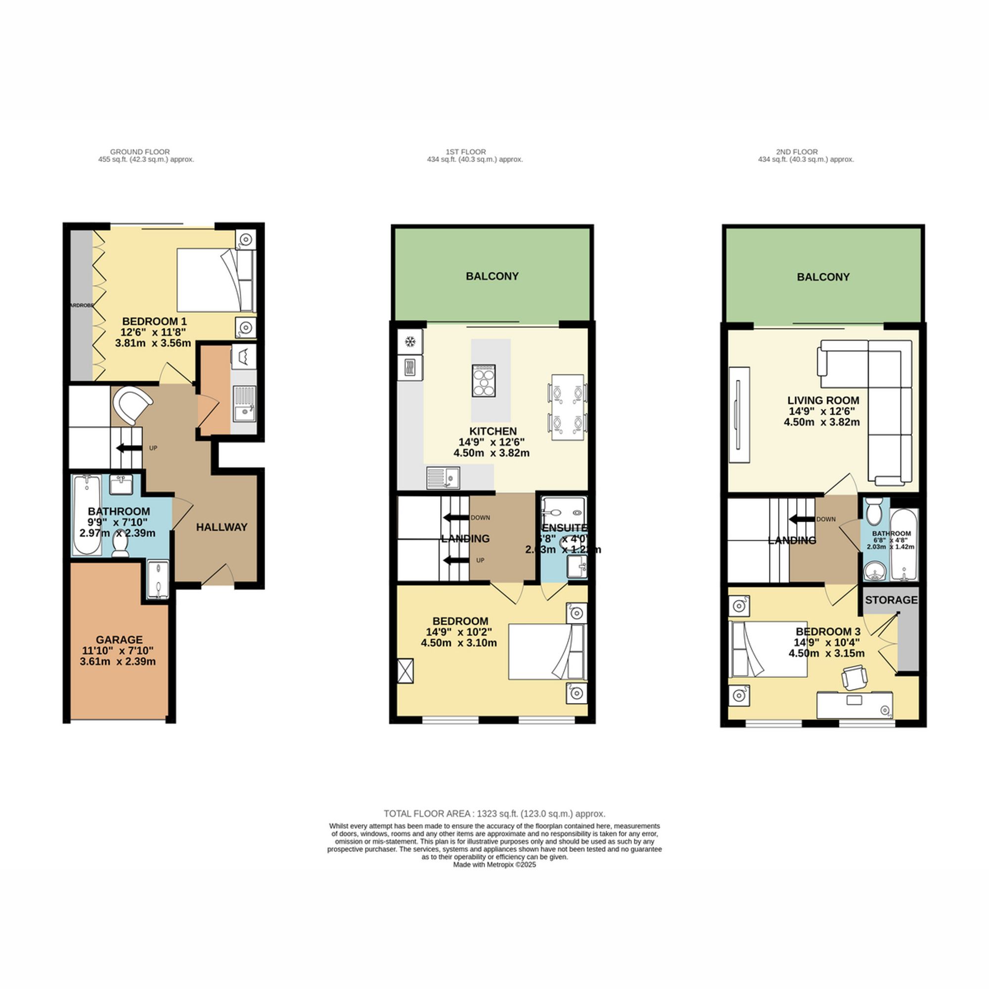 Wentworth Close, Bournemouth, BH5 floorplan