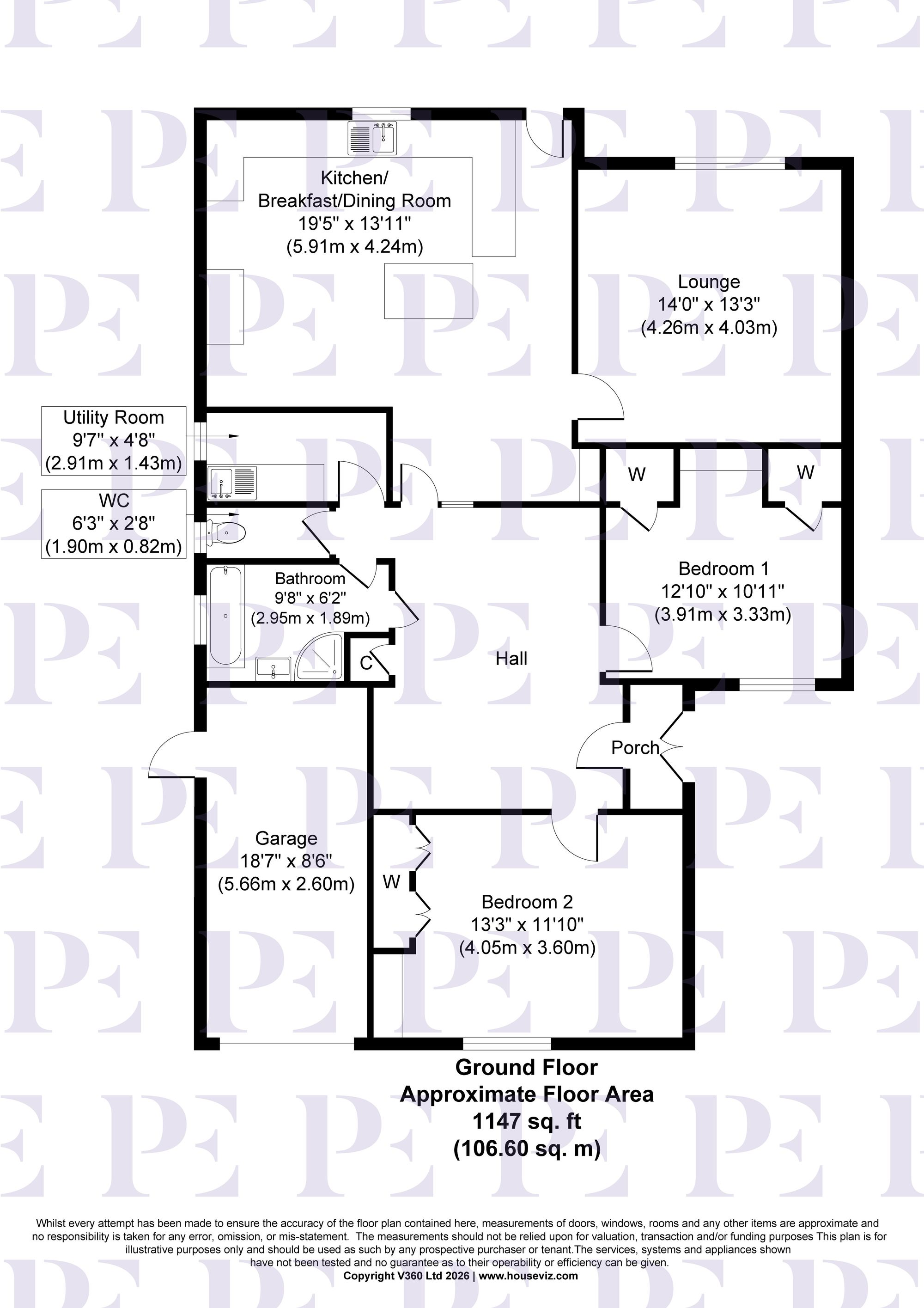 Coventry Road, Burbage, LE10 Floorplan