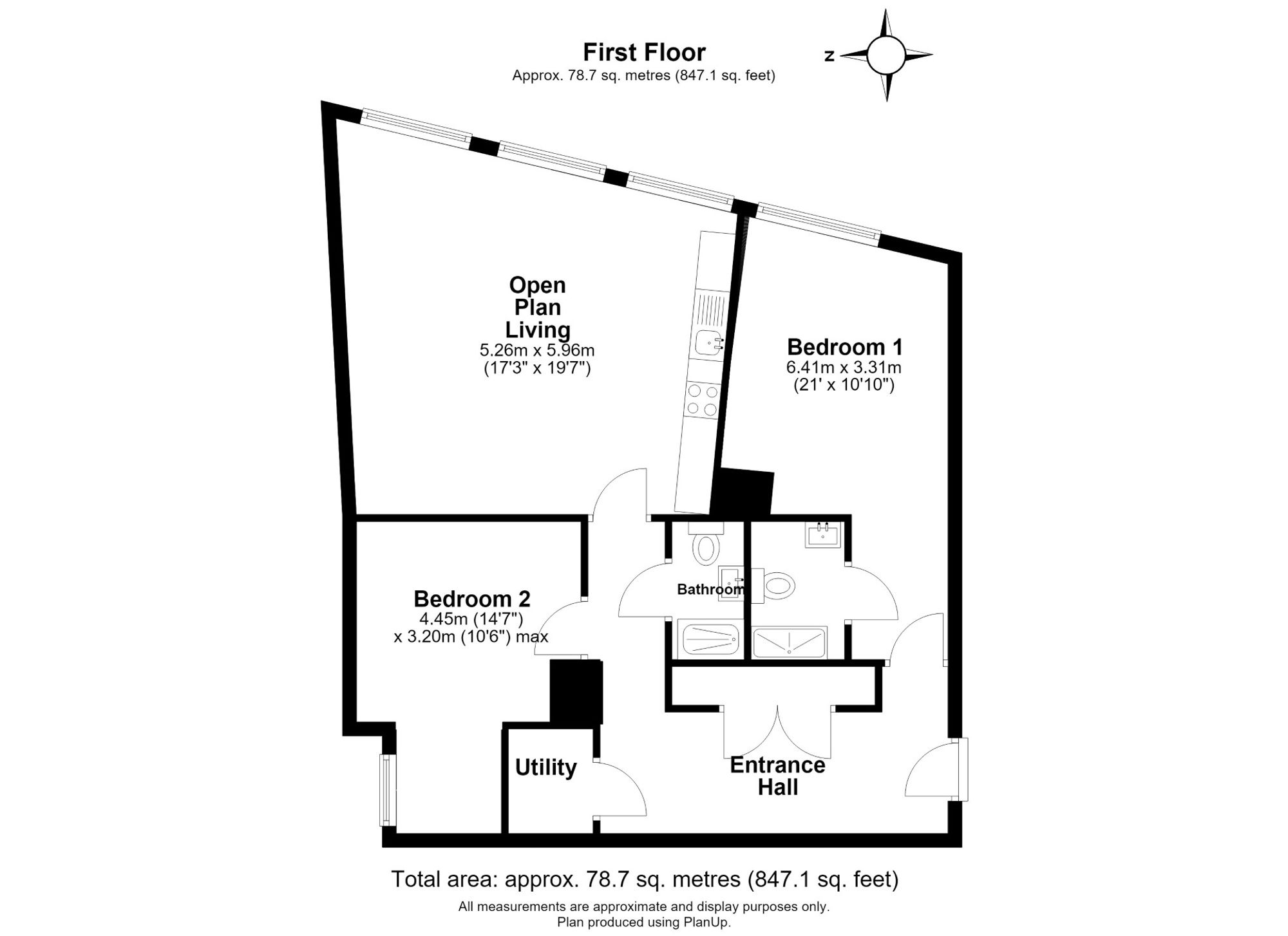 Floorplan for Piccadilly, York, YO1