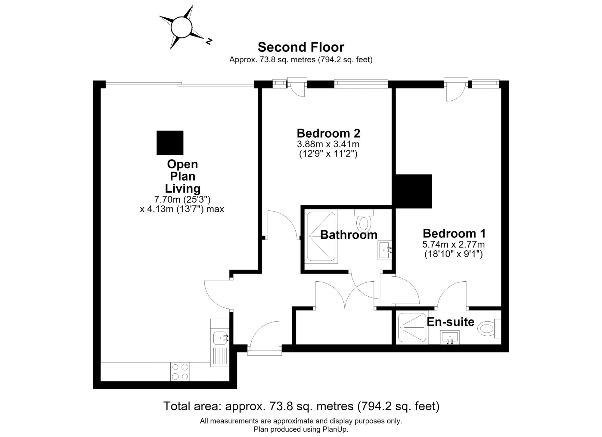 Floorplan for Piccadilly, York, YO1