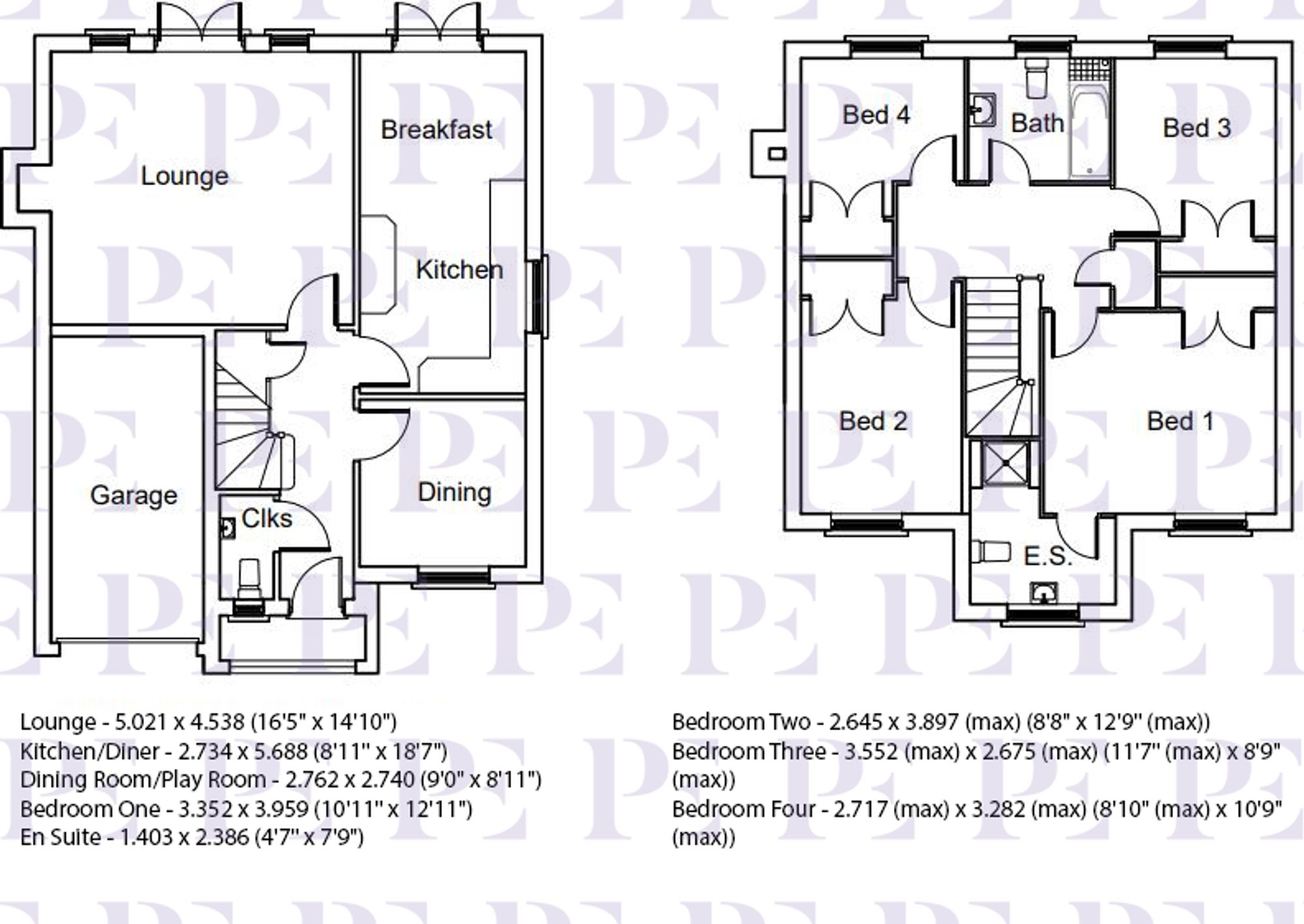 Ryelands Crescent, Stoke Golding, CV13 Floorplan