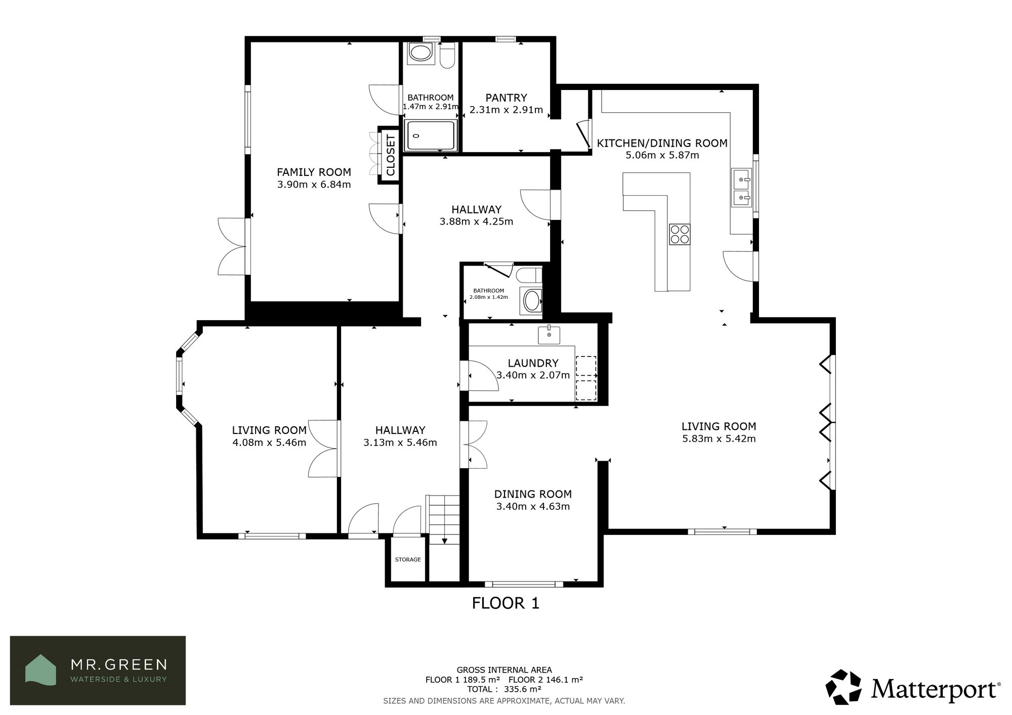 Montague Road, Bournemouth, BH5 floorplan