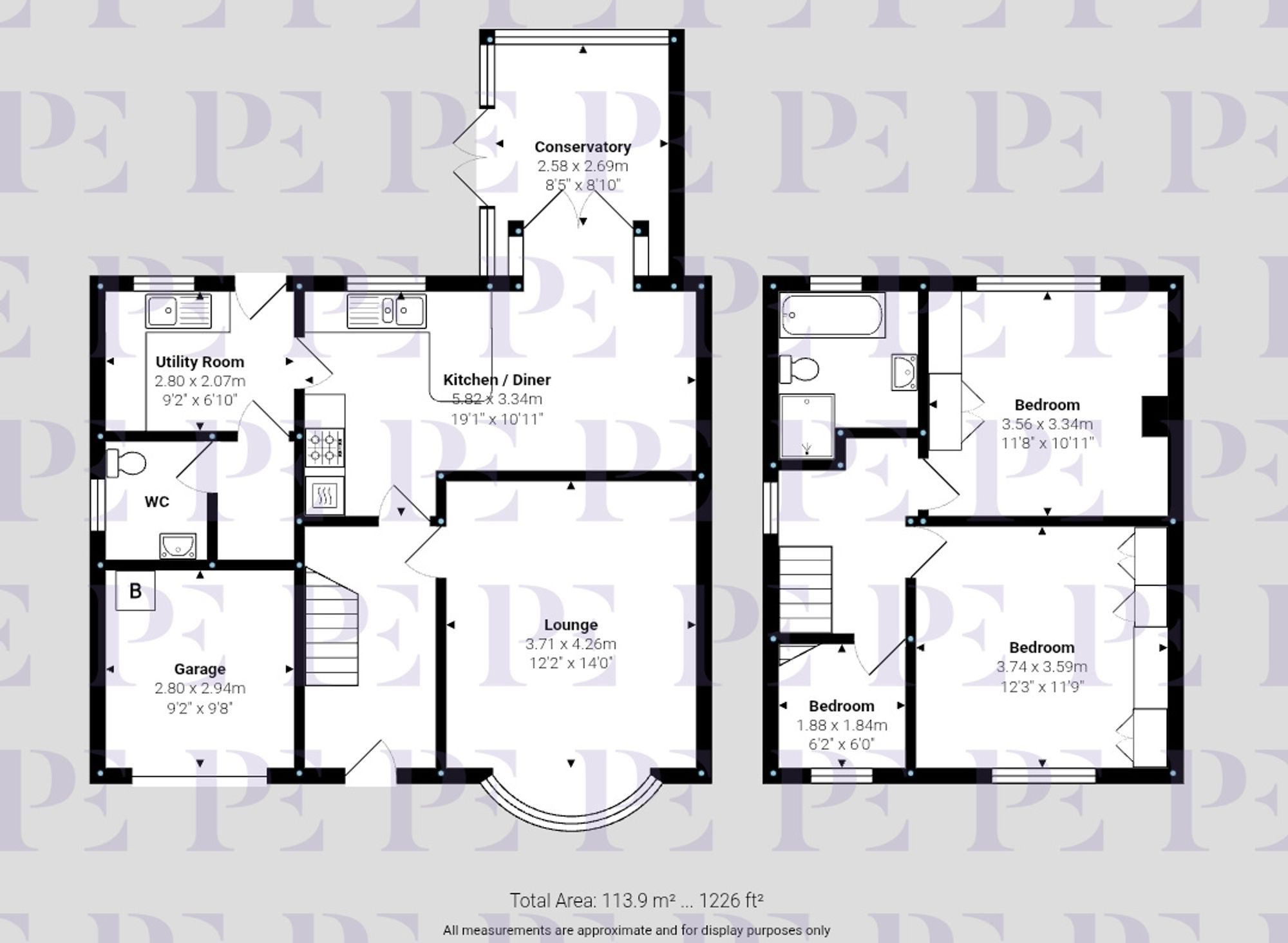 Butt Lane Close, Hinckley, LE10 Floorplan