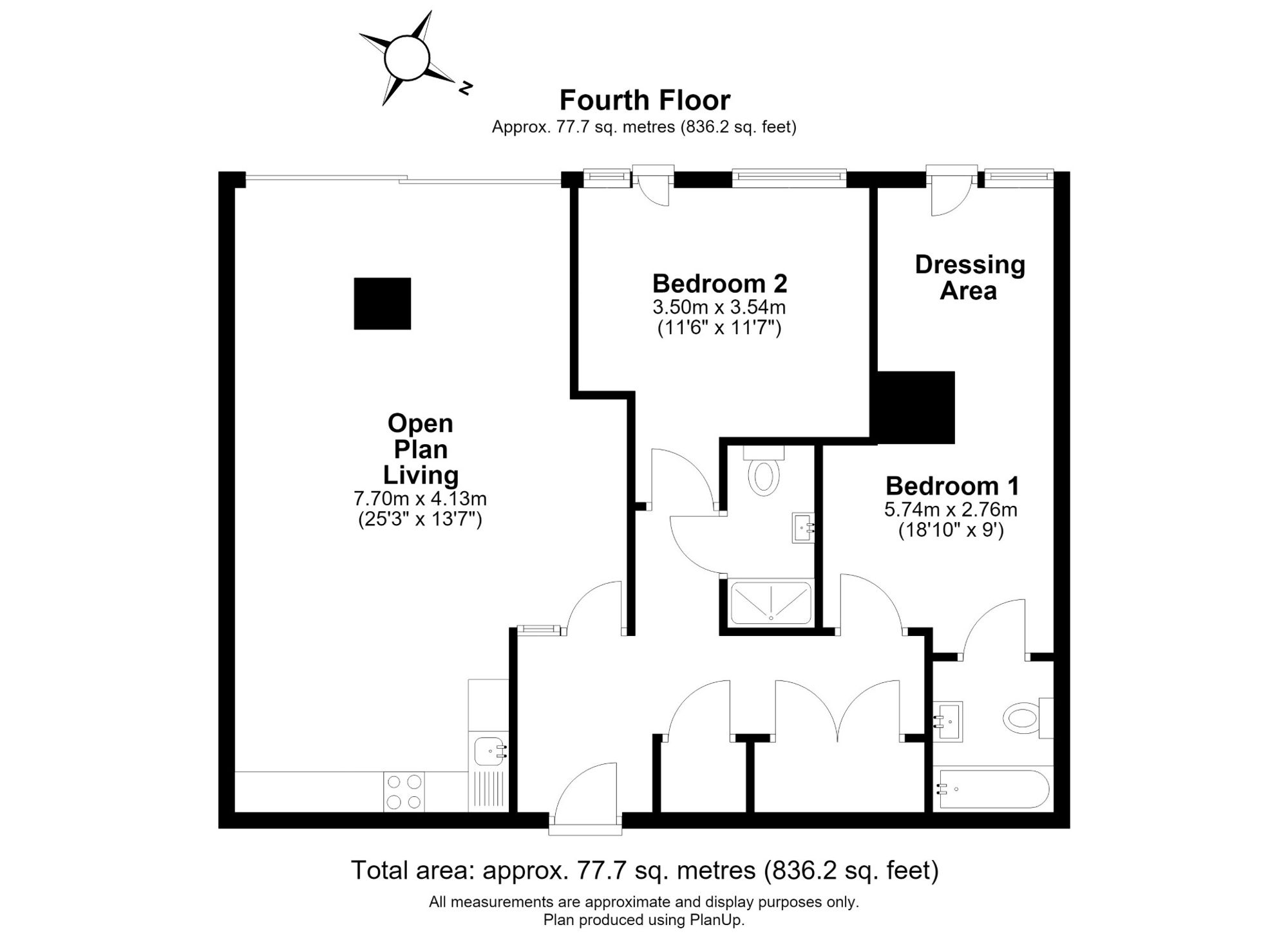 Floorplan for Piccadilly, York, YO1