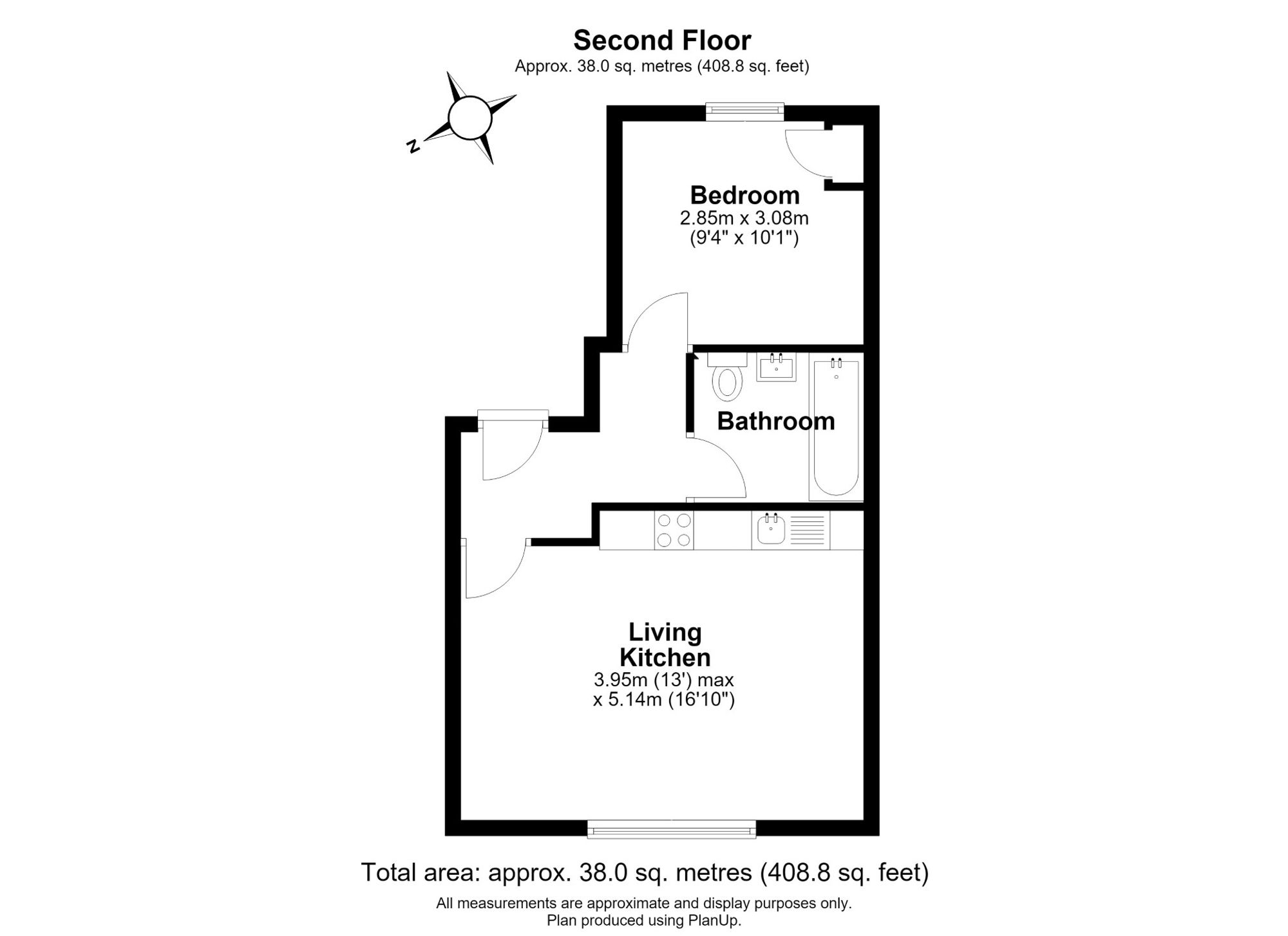 Floorplan for Kings Road, Harrogate, HG1