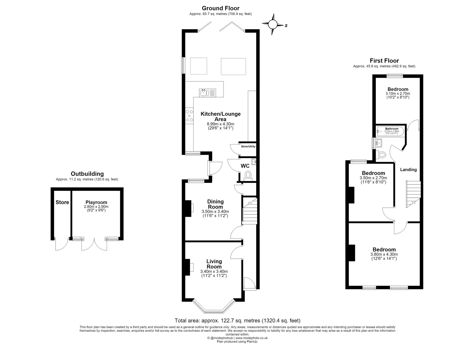 3 Bedroom House For Sale - Kings Road, Hitchin, SG5 Floor Plan