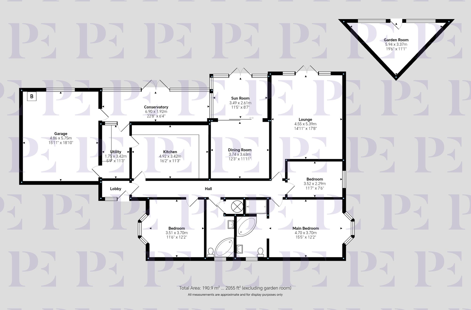 Cambourne Road, Burbage, LE10 Floorplan