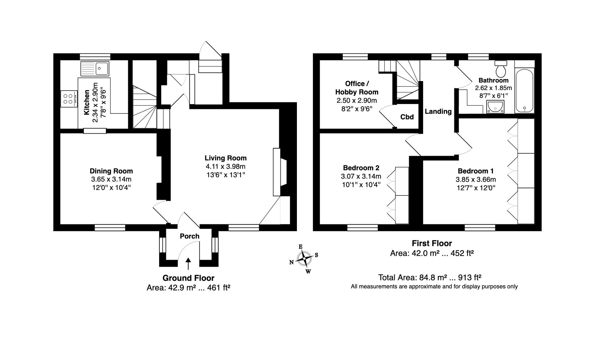 Floorplan for Fringill Lane, Darley, HG3