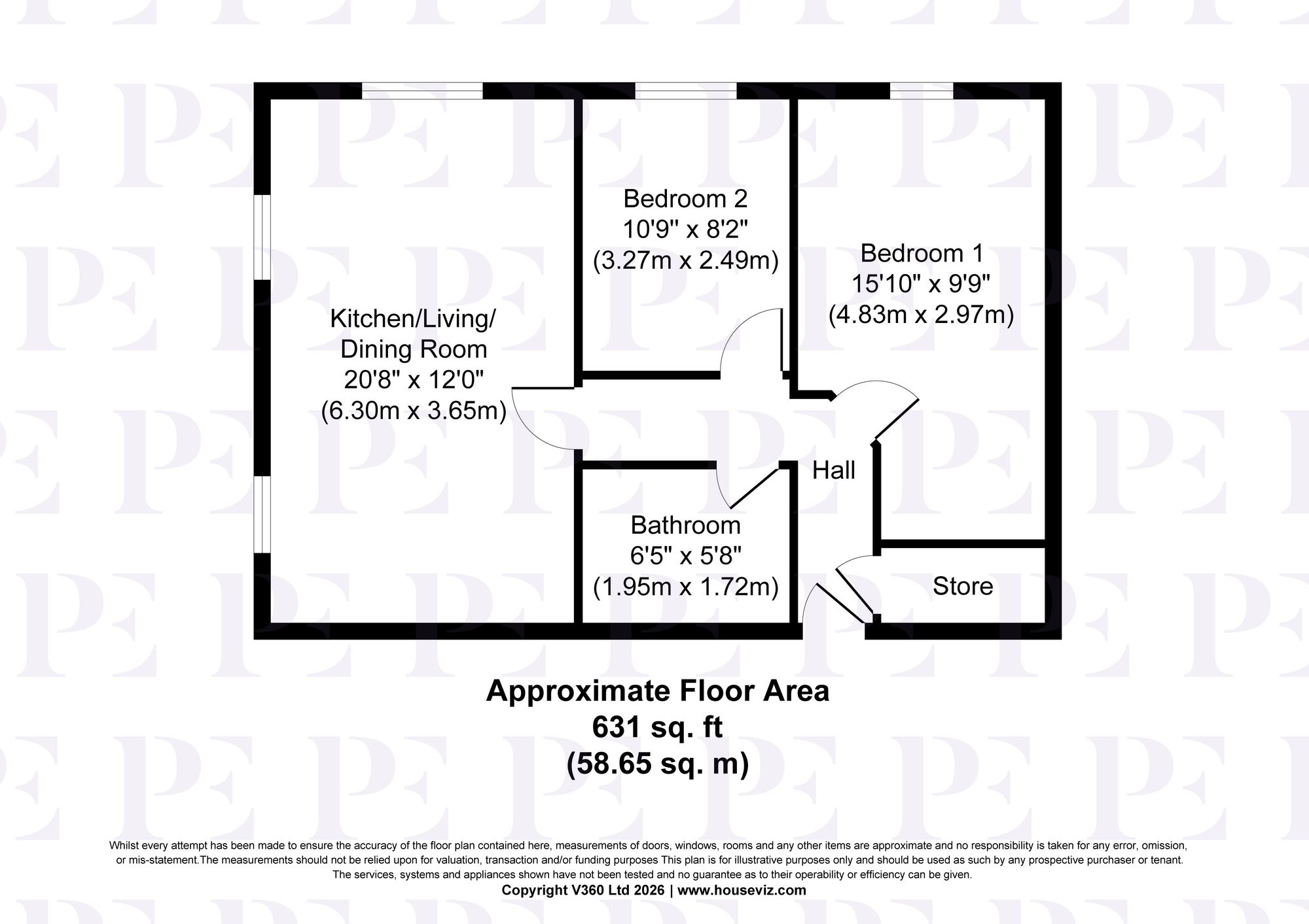 Ferry Pickering Close, Hinckley, LE10 Floorplan
