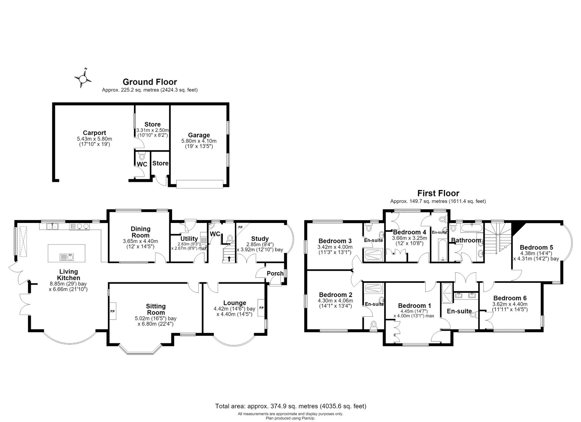 Floorplan for Fulwith Mill Lane, Harrogate, HG2