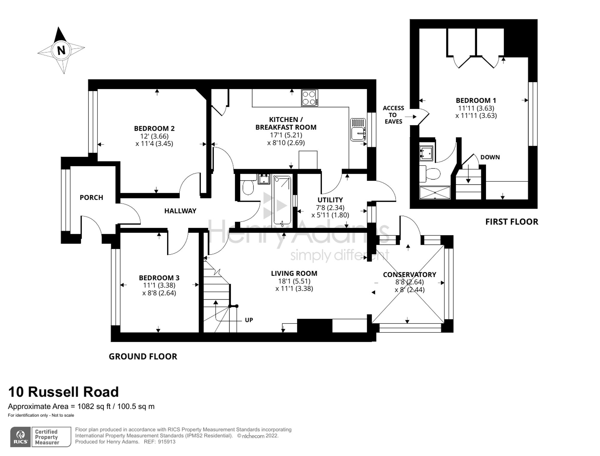 Russell Road, West Wittering, PO20 floorplan