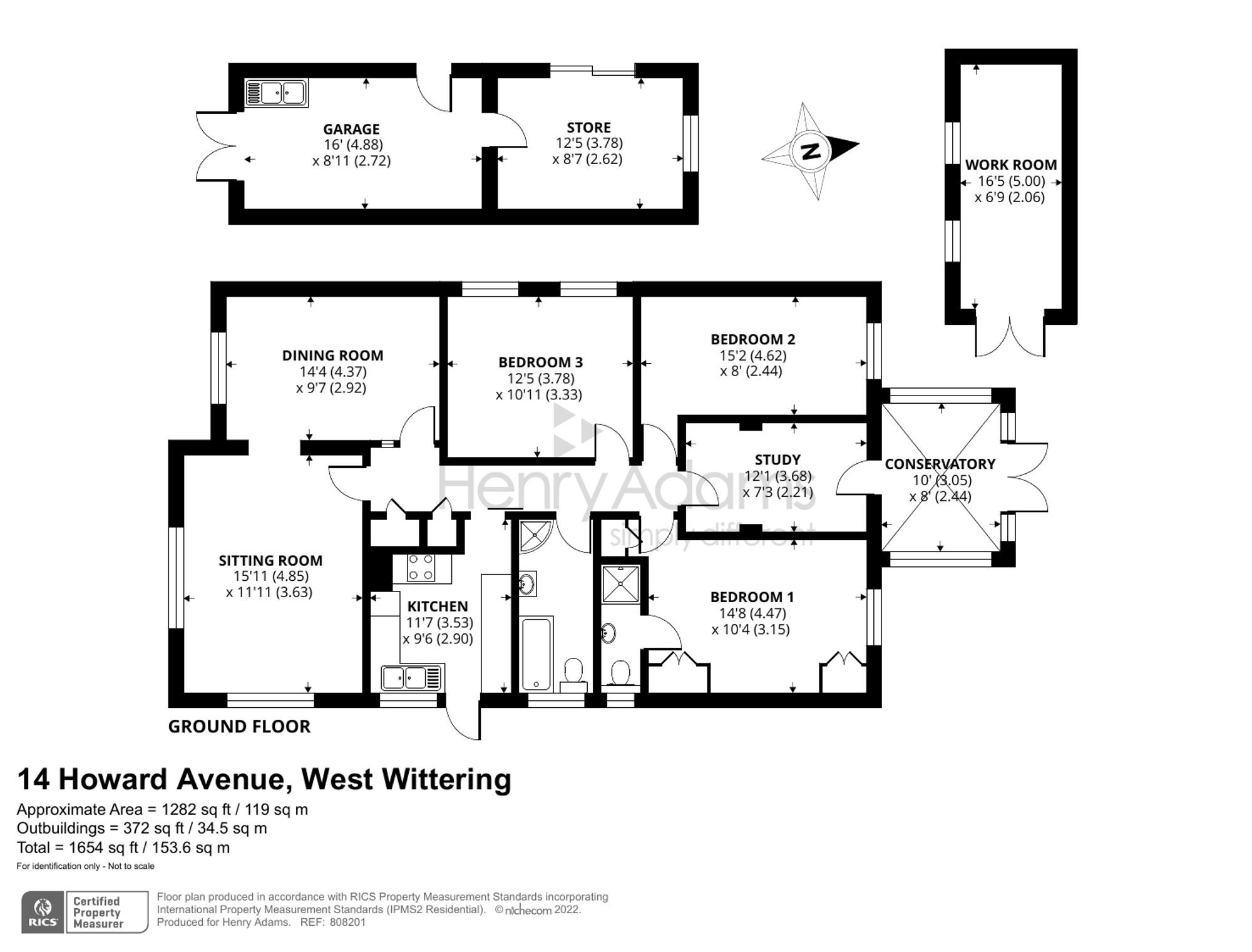 Howard Avenue, West Wittering, PO20 floorplan
