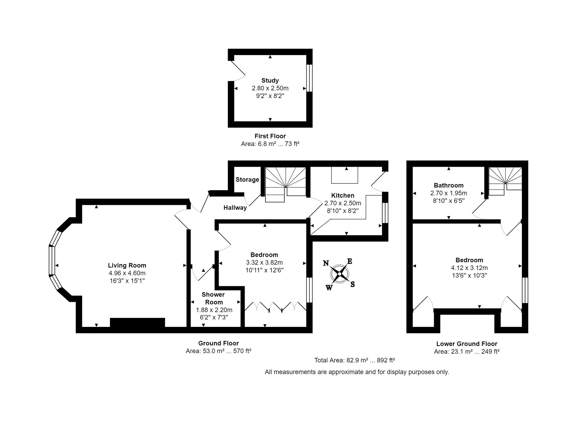 Floorplan for St. Georges Road, Harrogate, HG2