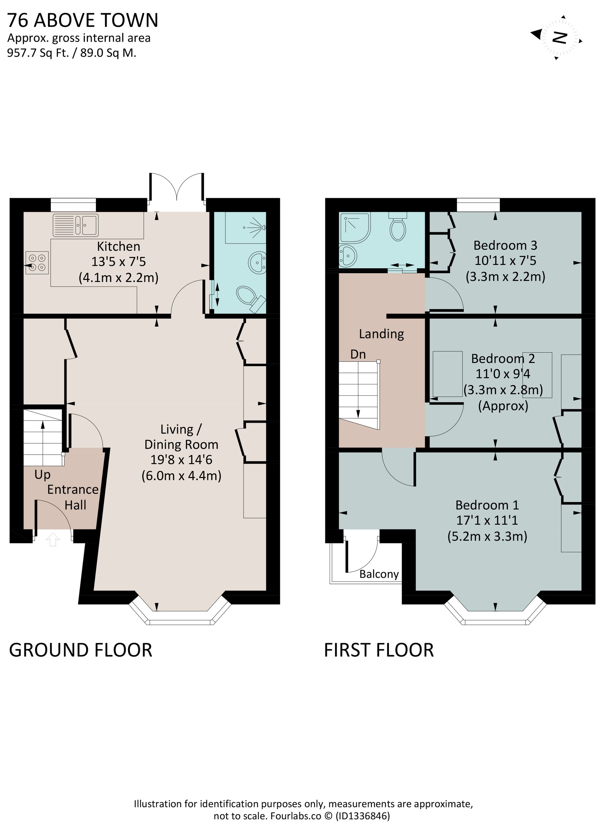 Juniper Cottage, 76 Above Town, Dartmouth floorplan