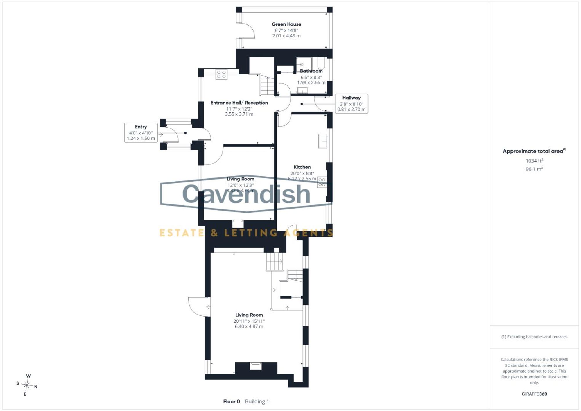 Floor plan — Loggerheads Road, Cilcain, CH7