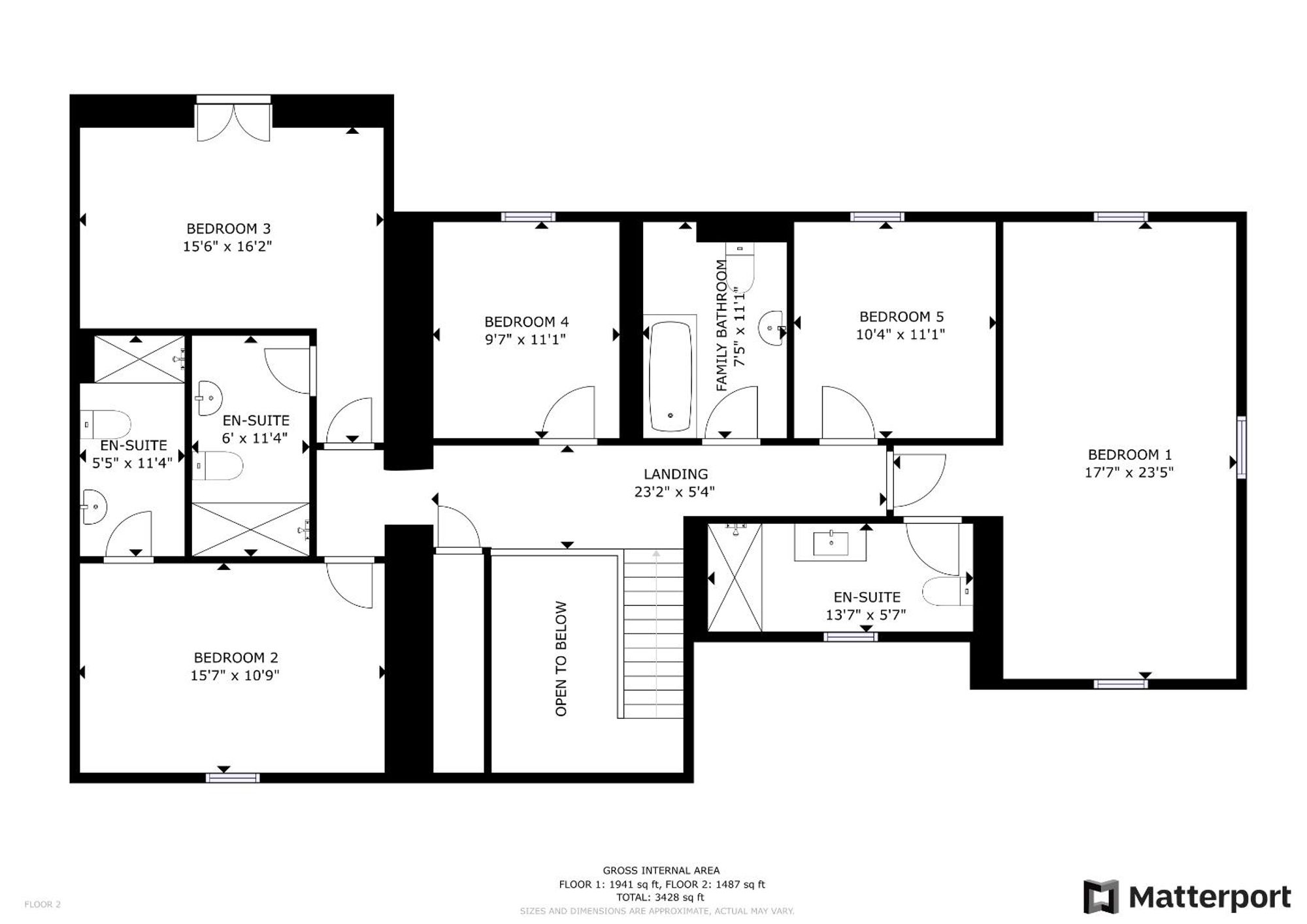 Floor plan — The Green, Poulton, CH4