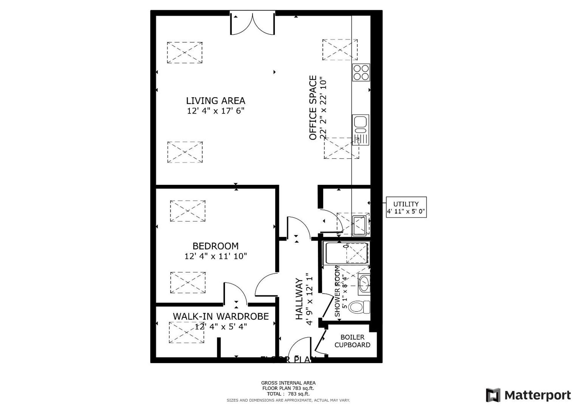 Floor plan — The Green, Poulton, CH4