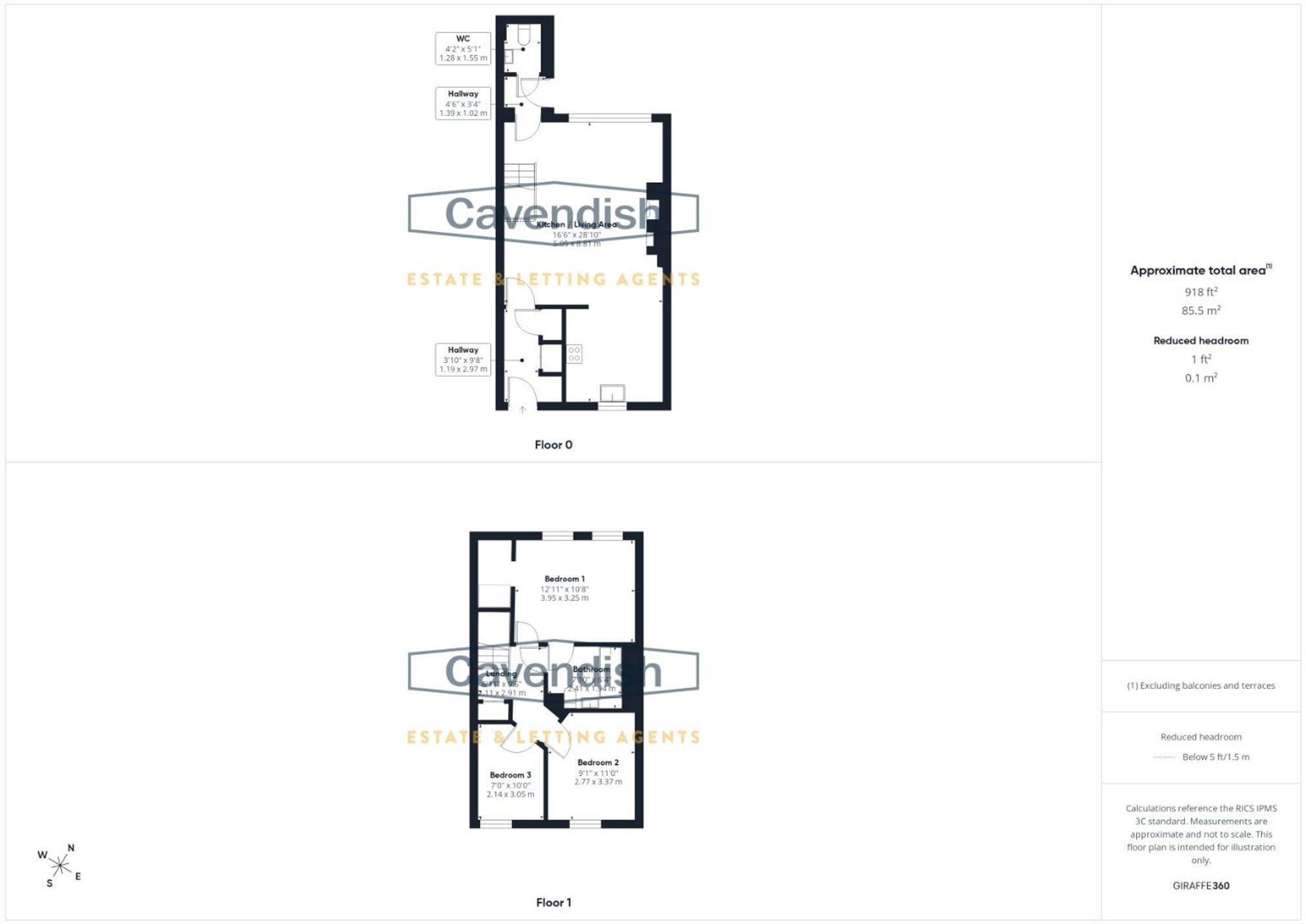 Floor plan — Overleigh Road, Chester, CH4