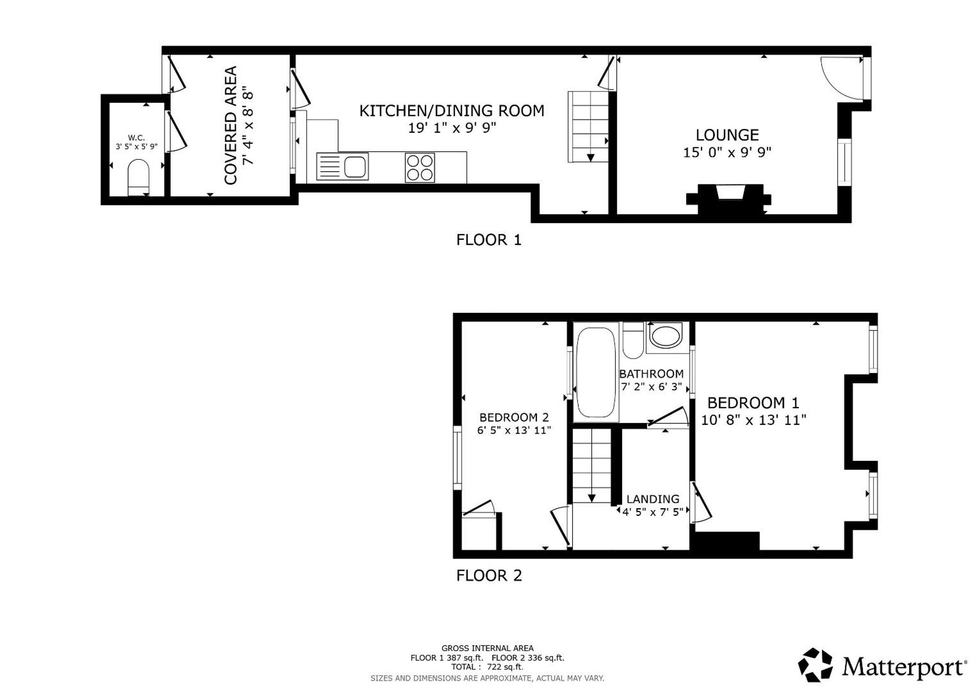 Floor plan — Park Road, Ruthin, LL15