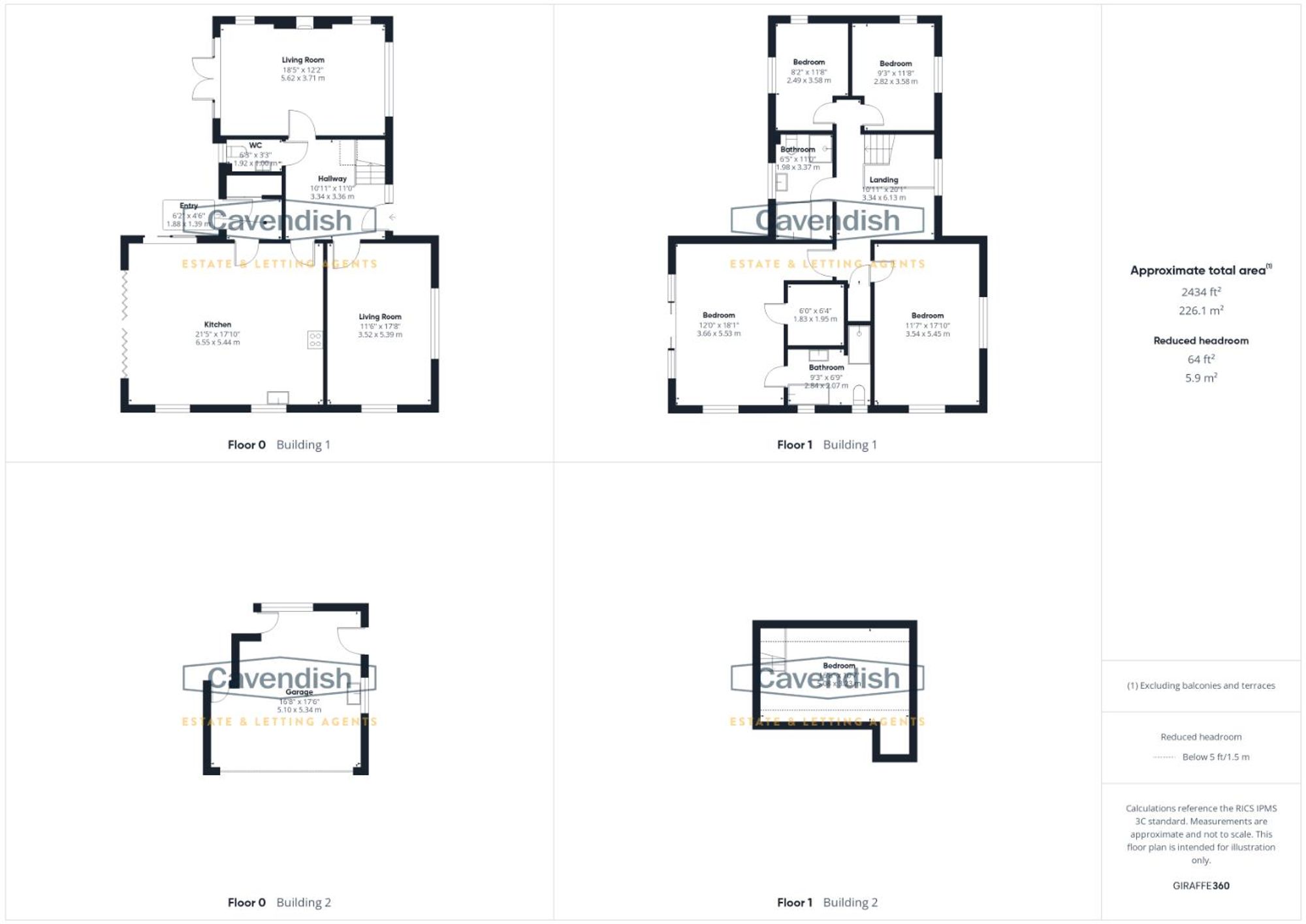 Floor plan — Llanfwrog, Ruthin, LL15