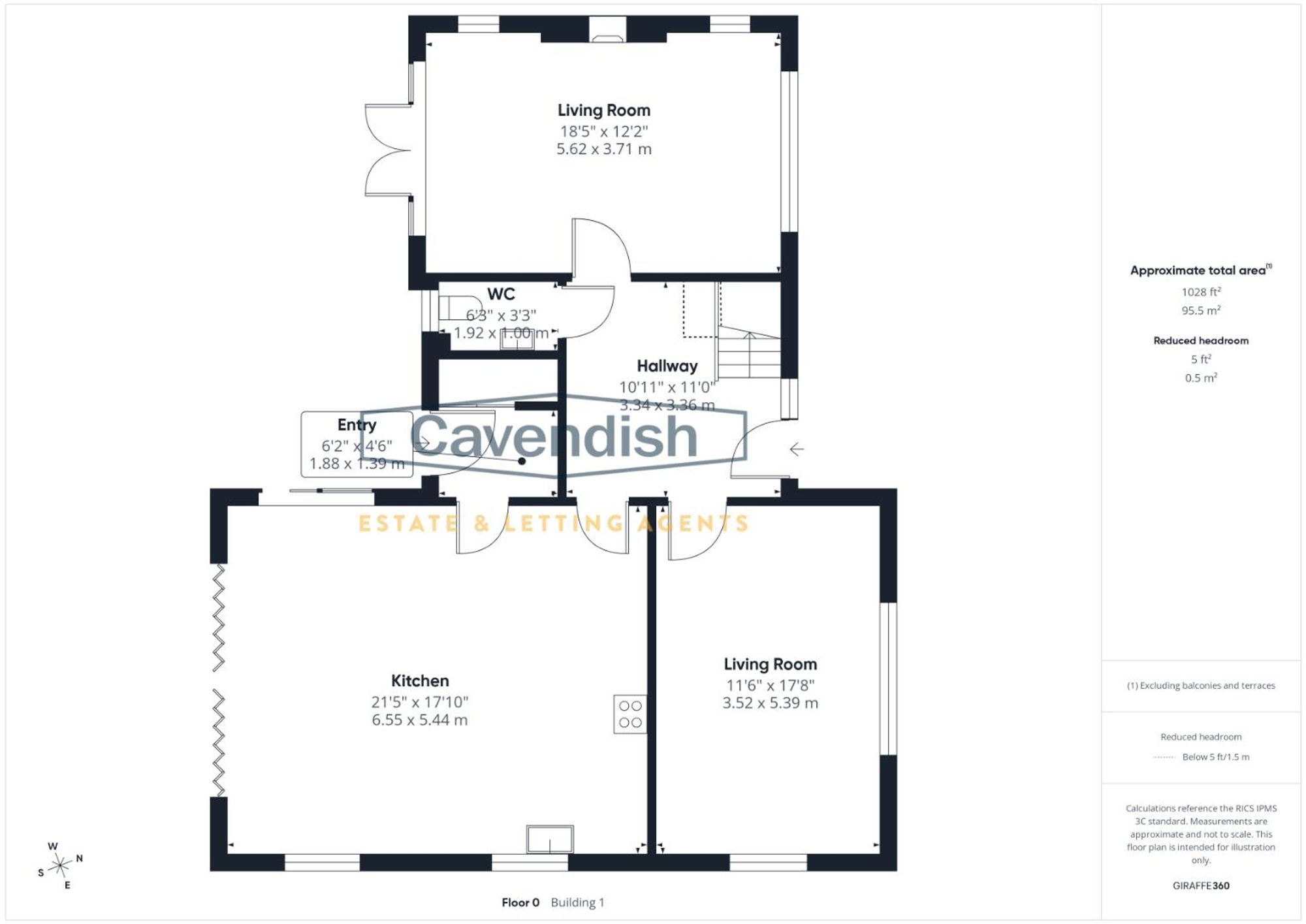 Floor plan — Llanfwrog, Ruthin, LL15