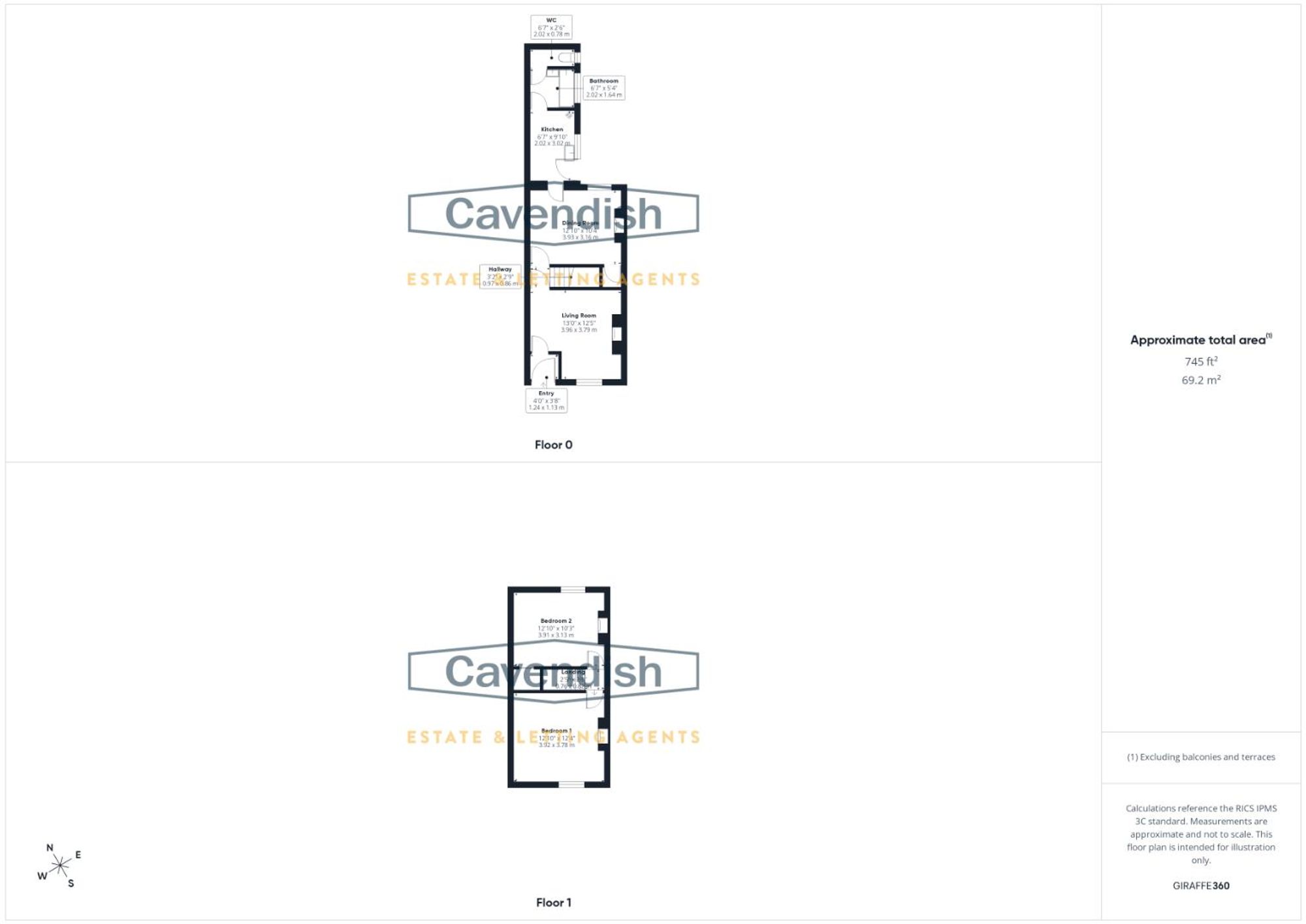 Floor plan — Vicarage Lane, Gresford, LL12
