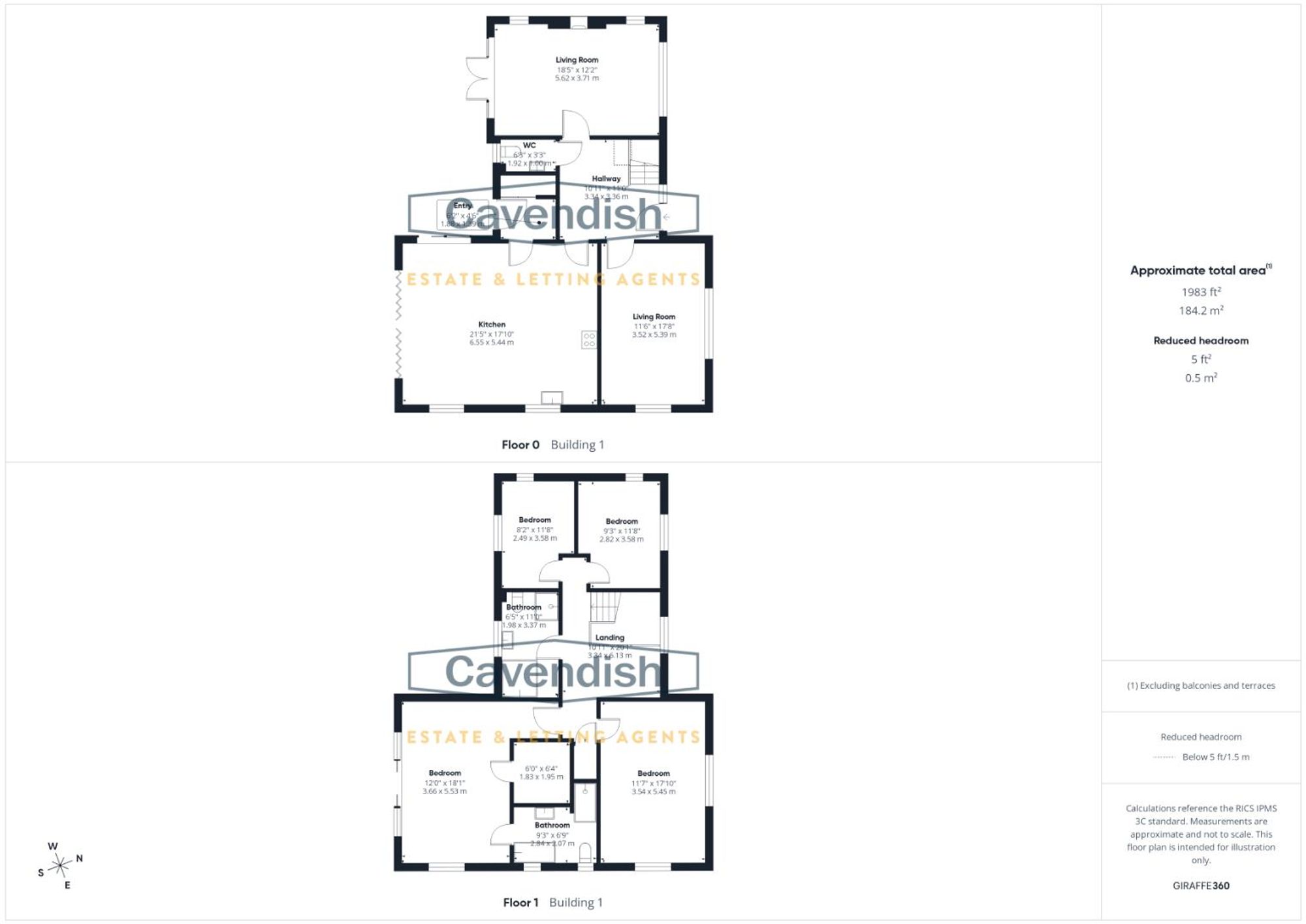 Floor plan — Llanfwrog, Ruthin, LL15