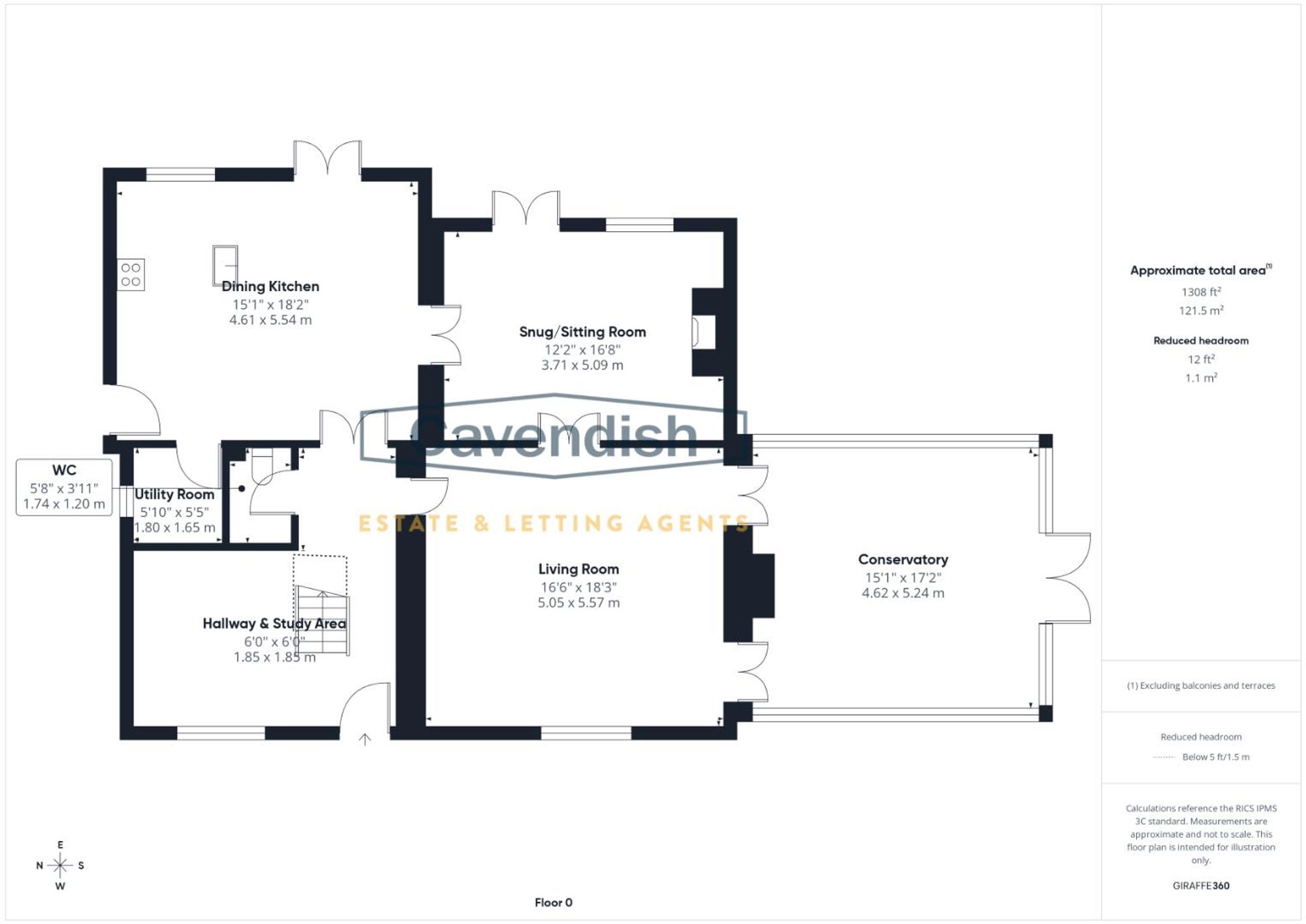 Floor plan — Commonwood, Holt, LL13
