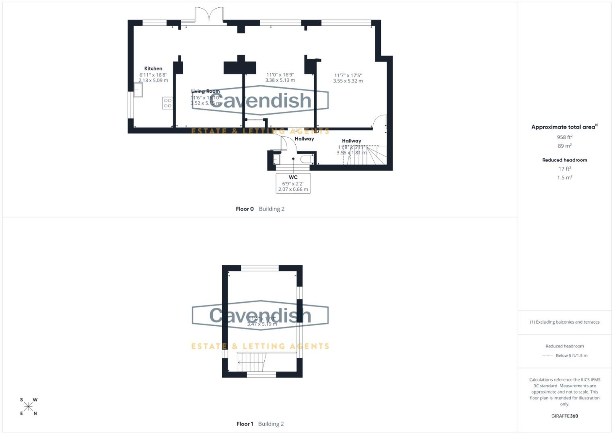 Floor plan — Rhyddyn Hill, Caergwrle, LL12