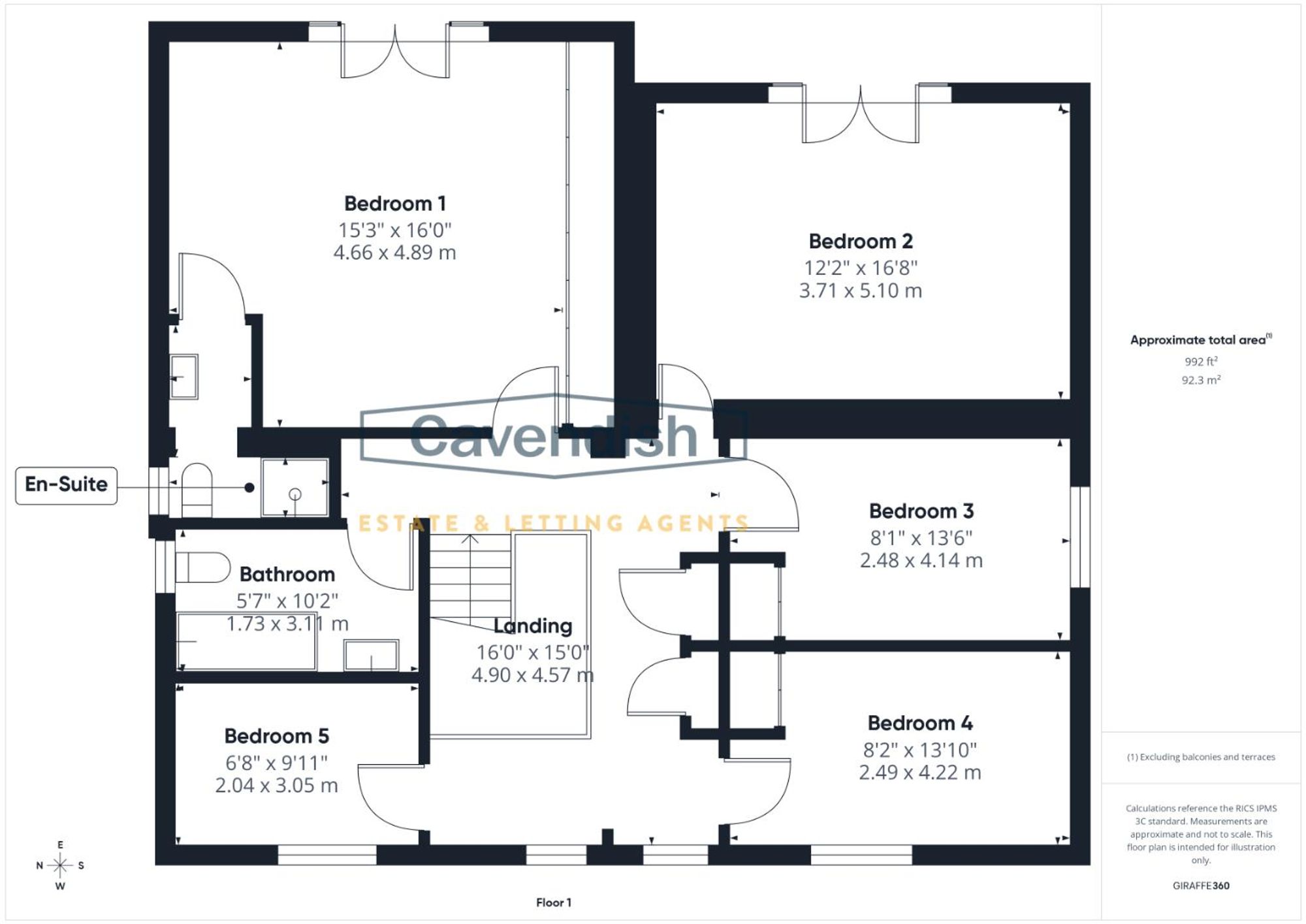 Floor plan — Commonwood, Holt, LL13