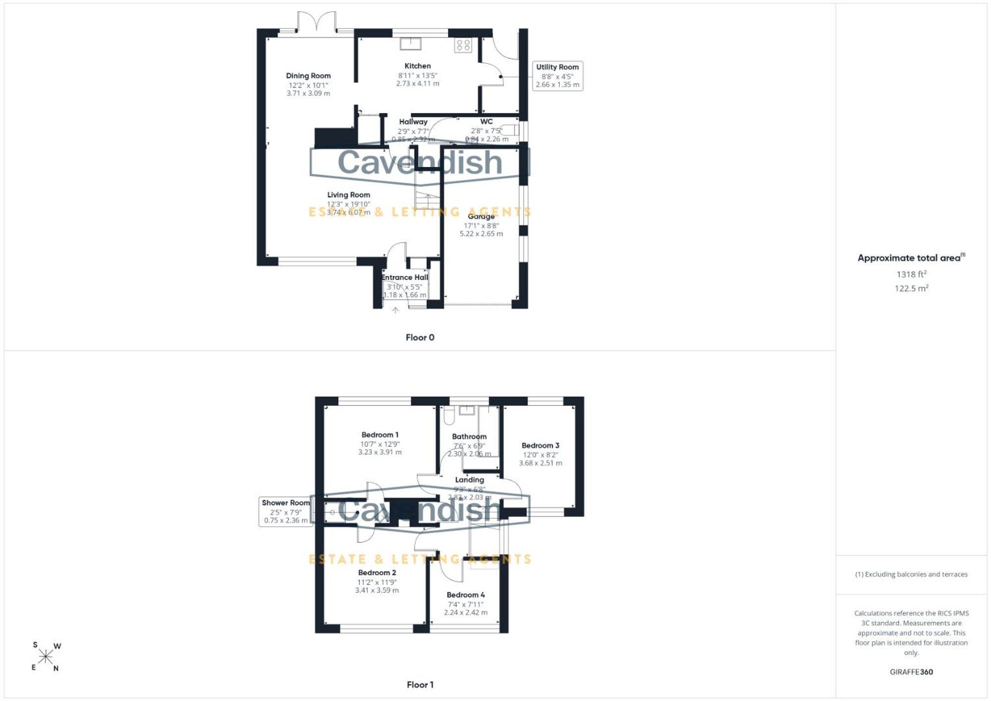 Floor plan — Radnor Drive, Chester, CH4