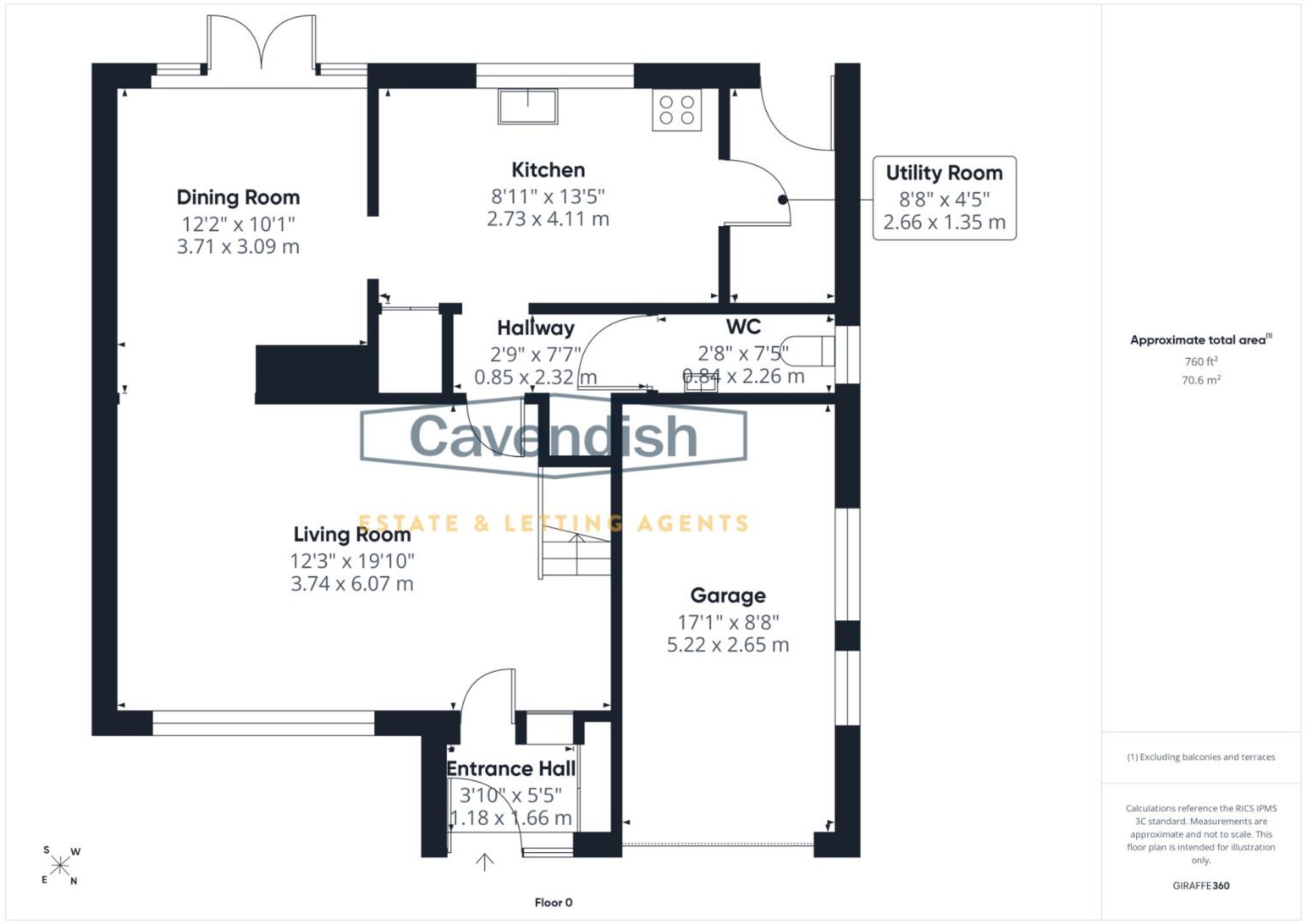 Floor plan — Radnor Drive, Chester, CH4
