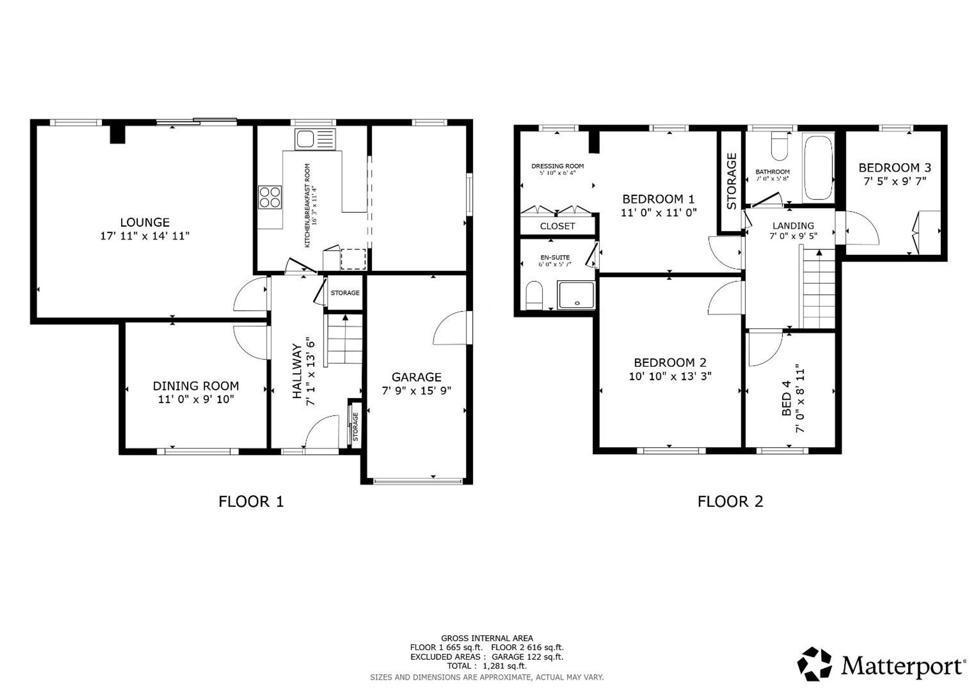 Floor plan — Llwyn Menlli, Ruthin, LL15
