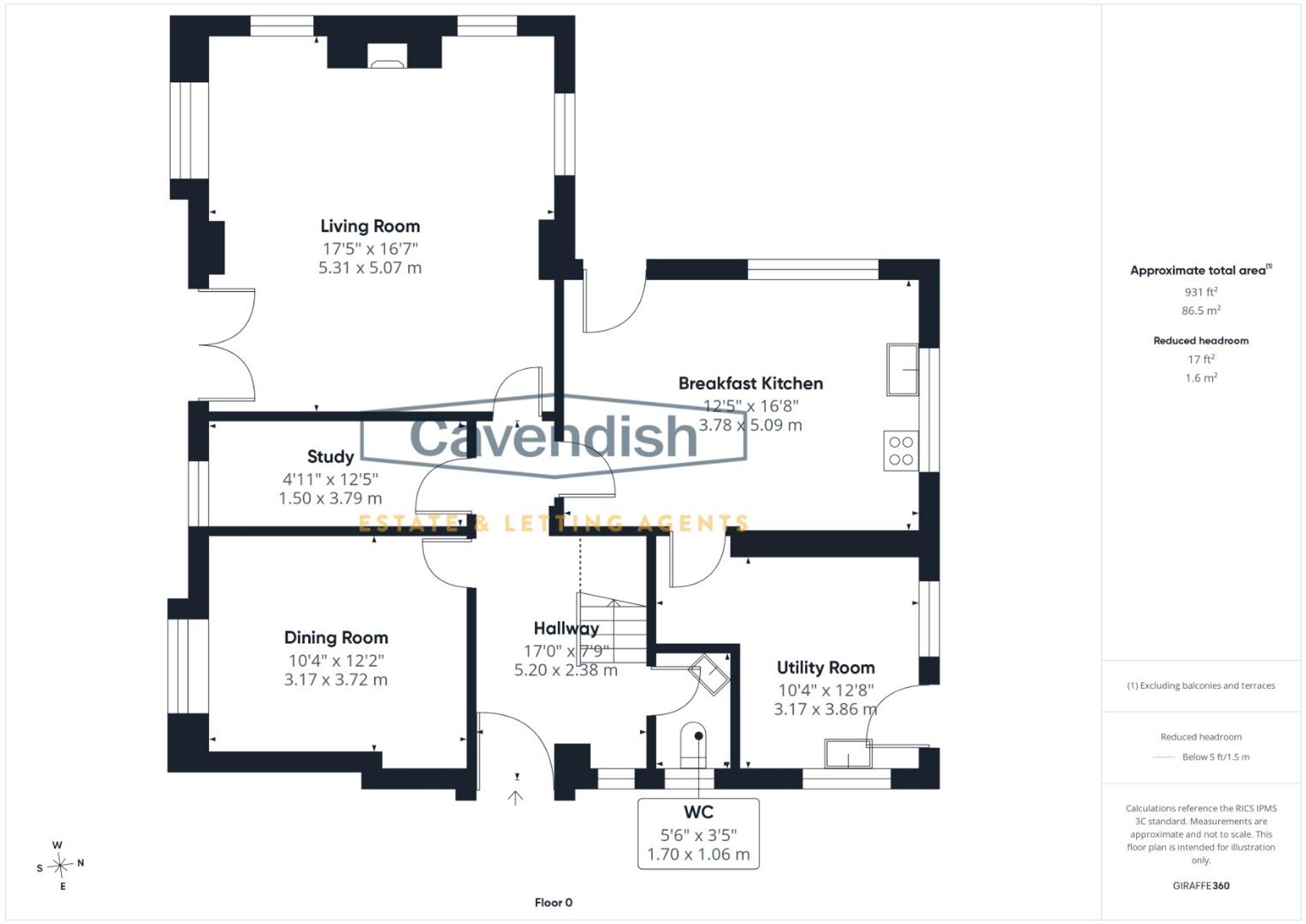Floor plan — Brown Heath Road, Christleton, CH3