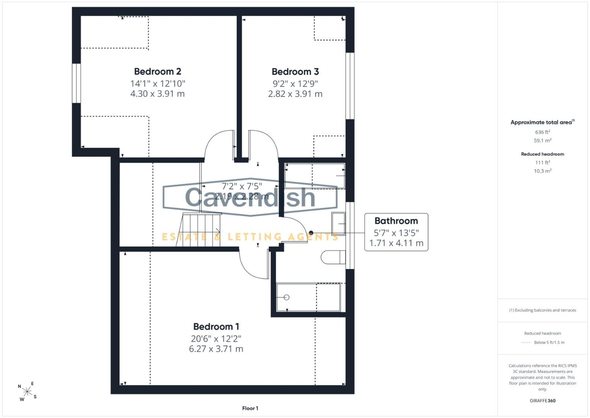 Floor plan — Castle Park, Ruthin, LL15