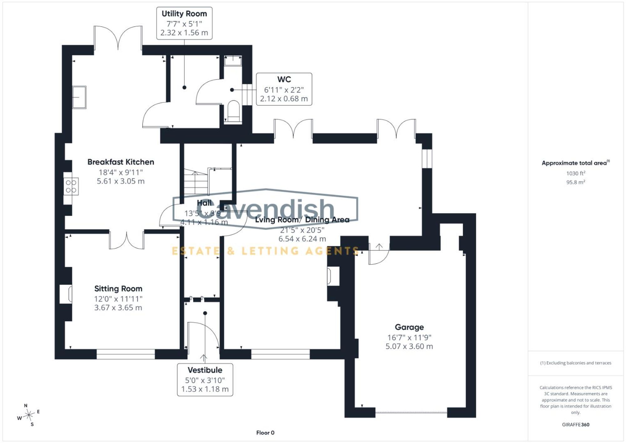 Floor plan — Becketts Lane, Chester, CH3