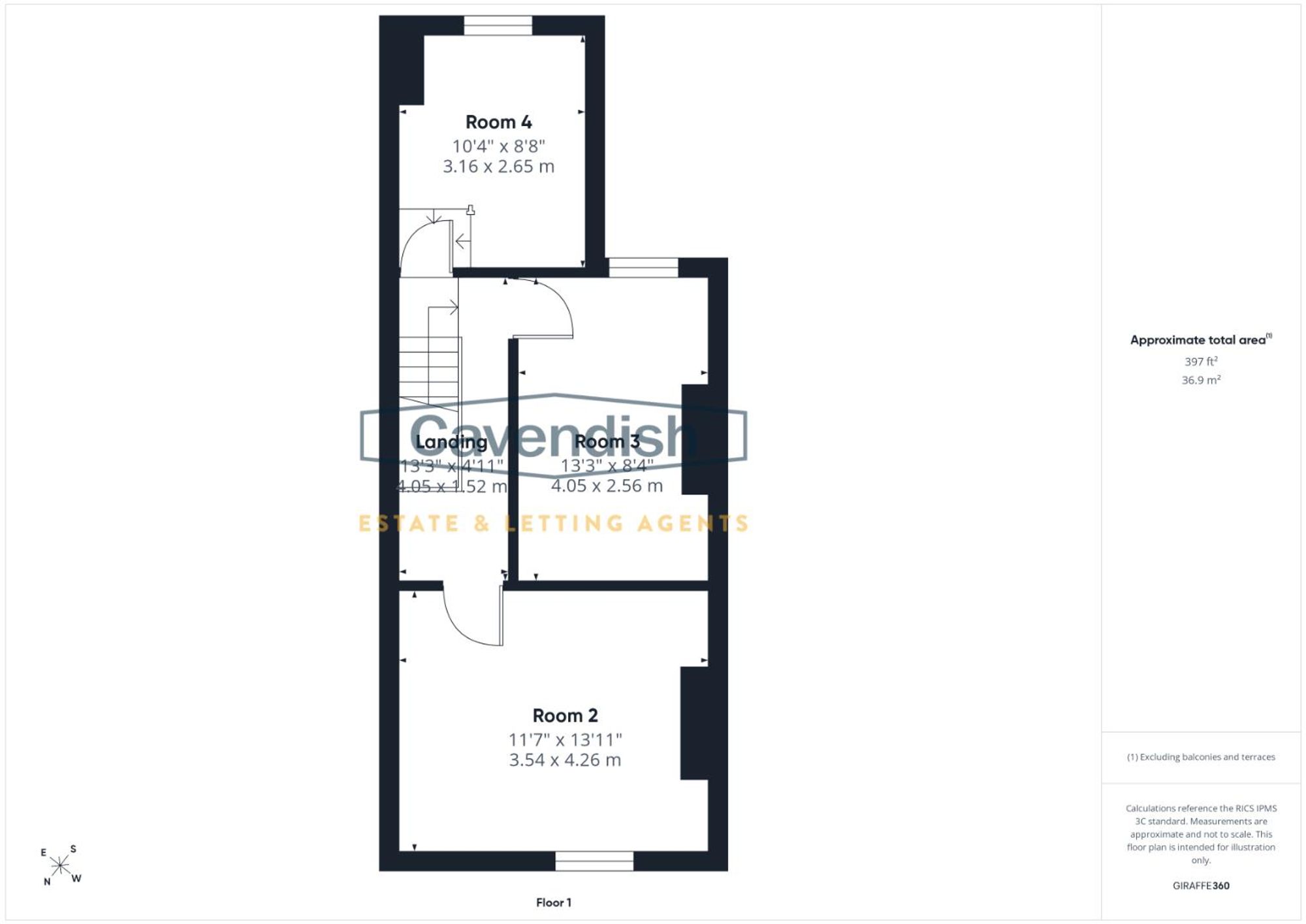 Floor plan — Vernon Road, Chester, CH1