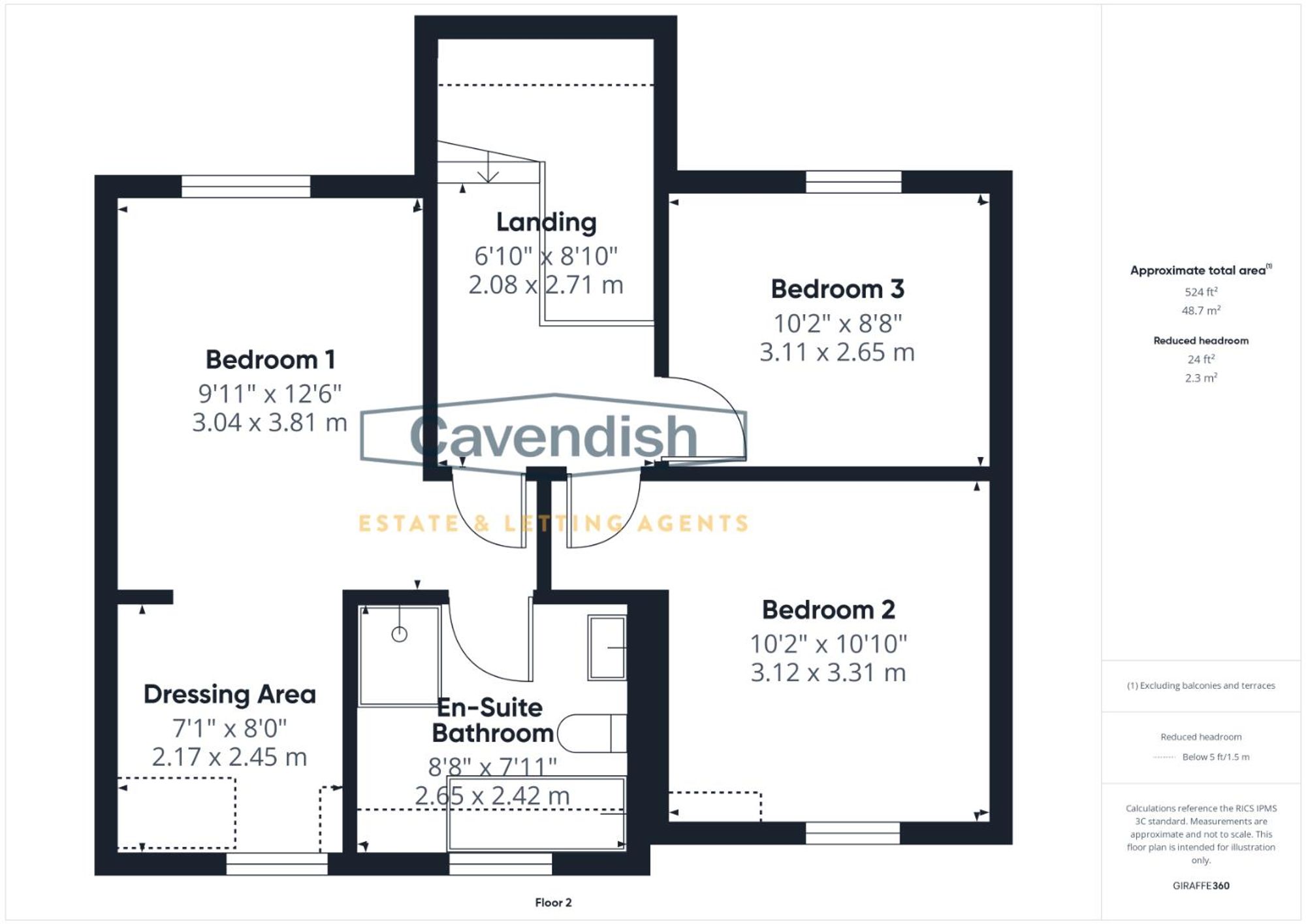 Floor plan — Commonhall Street, Chester, CH1