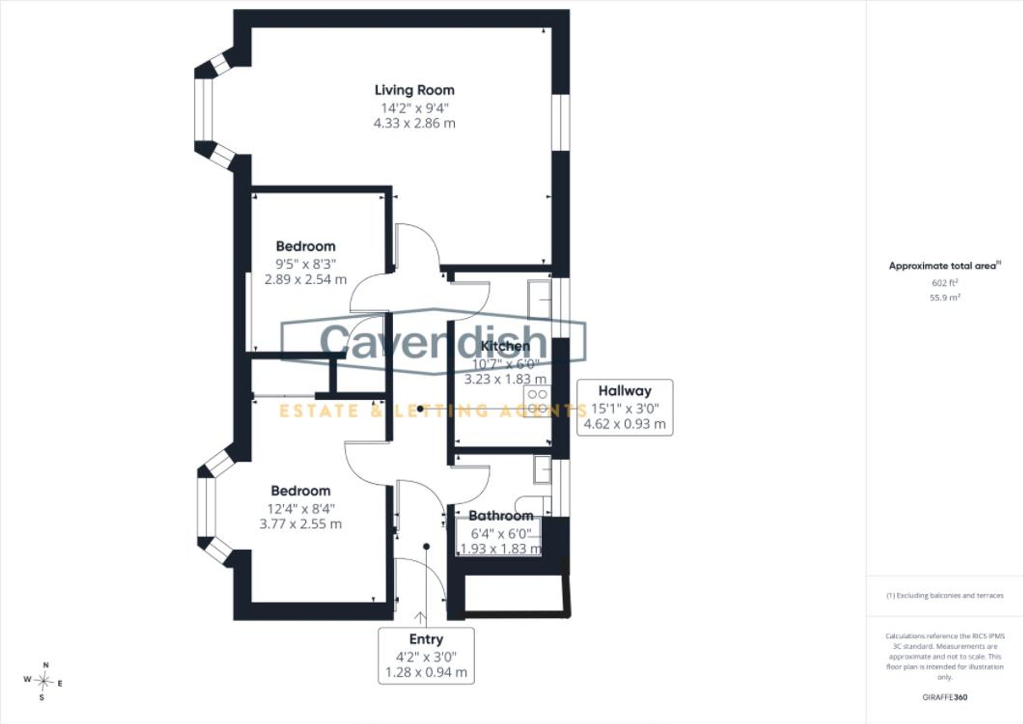 Floor plan — Brennus Place, Chester, CH1