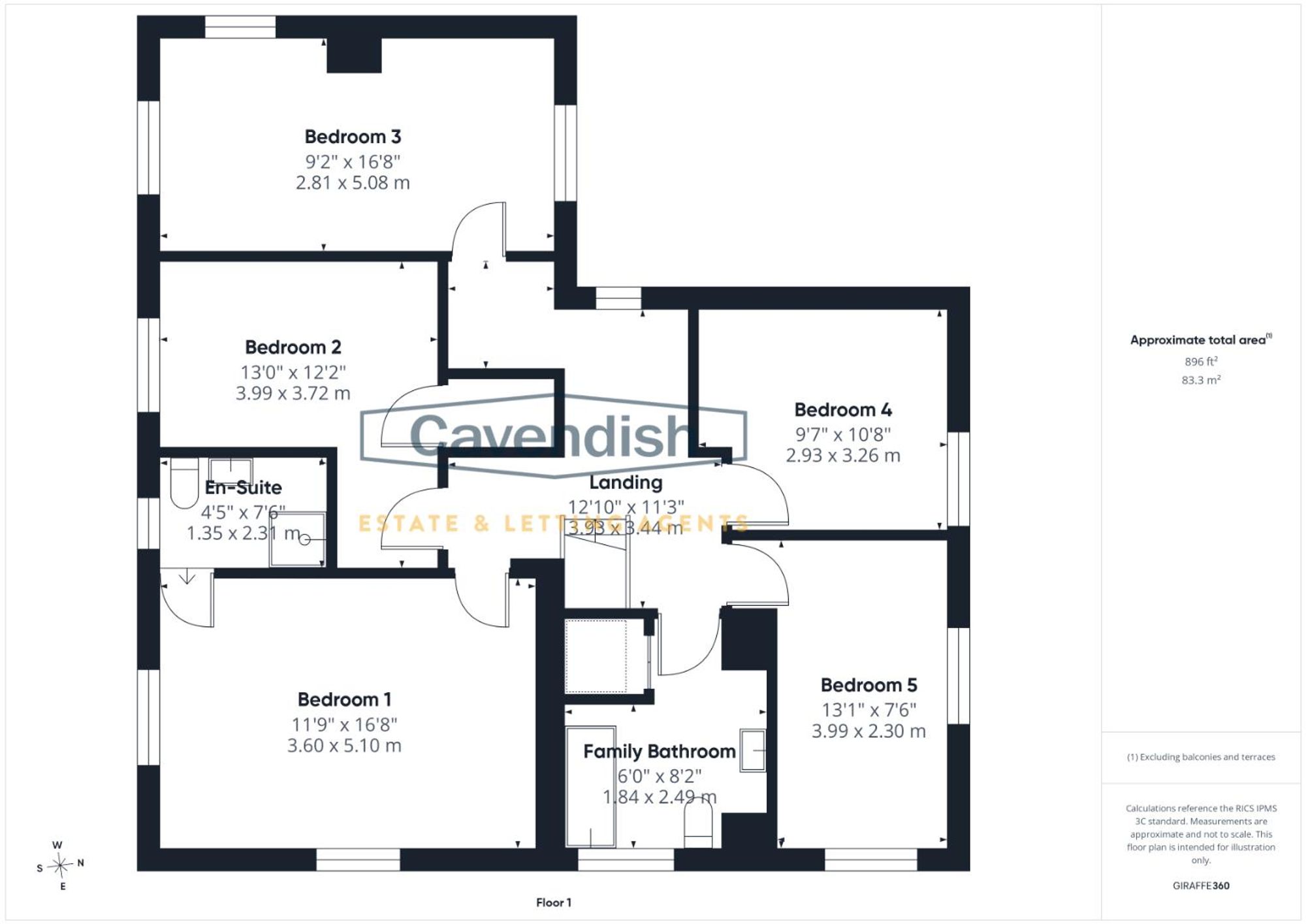 Floor plan — Brown Heath Road, Christleton, CH3