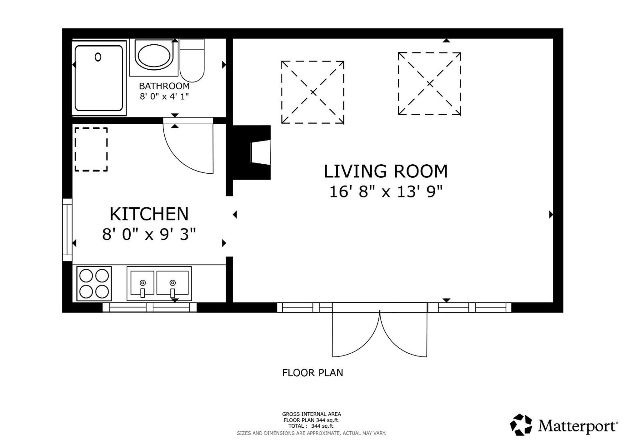 Floor plan — Llandyrnog, Plas Bennett, LL16