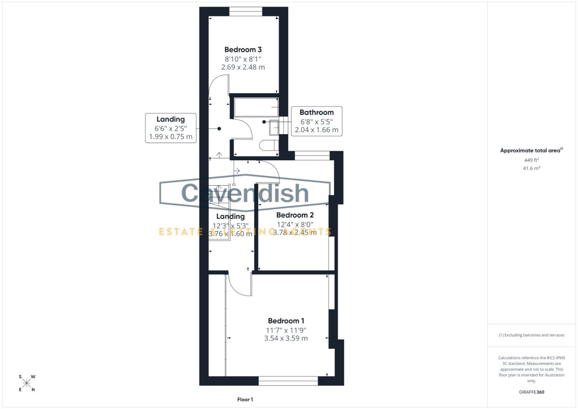 Floor plan — Becketts Lane, Chester, CH3