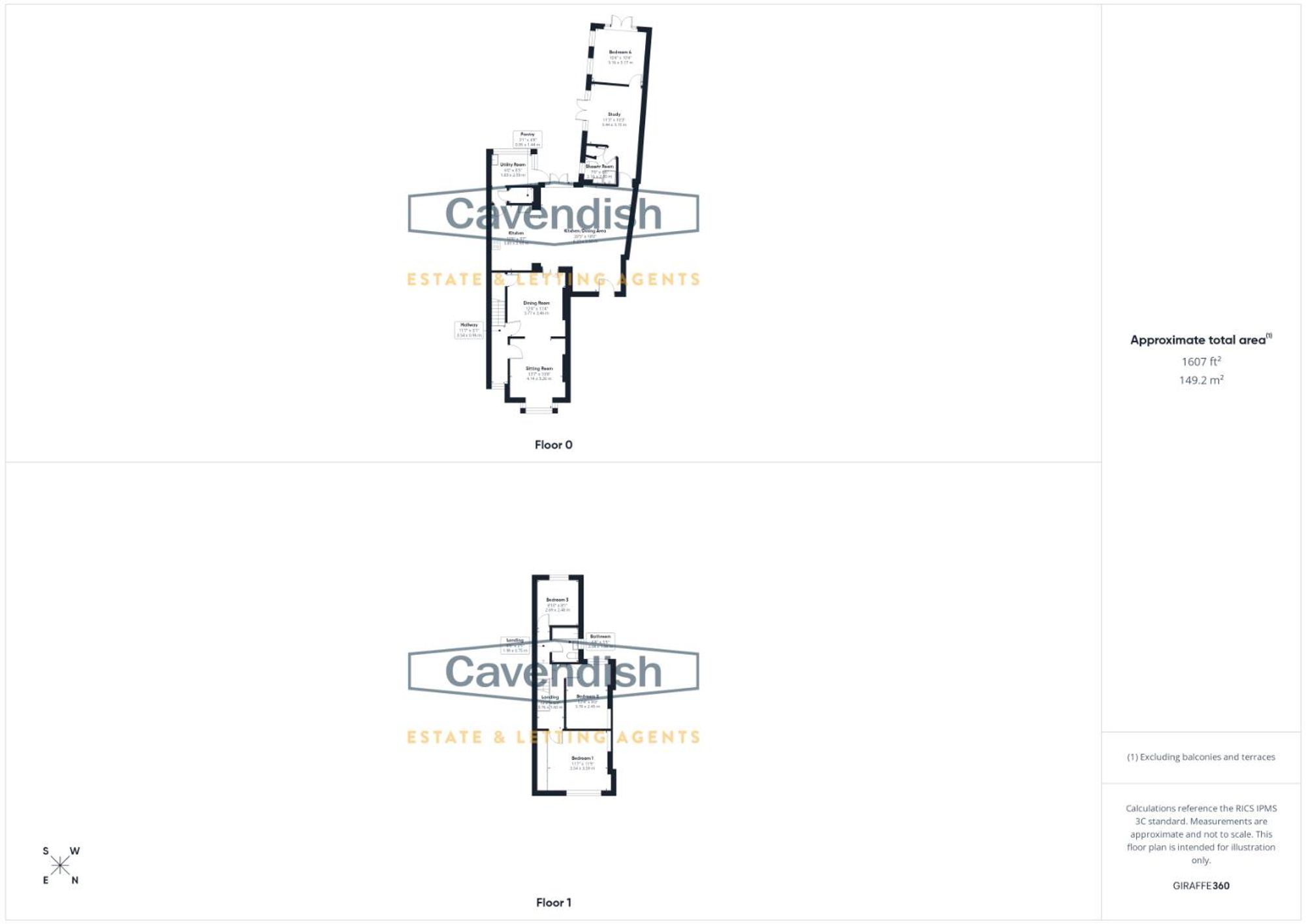 Floor plan — Becketts Lane, Chester, CH3