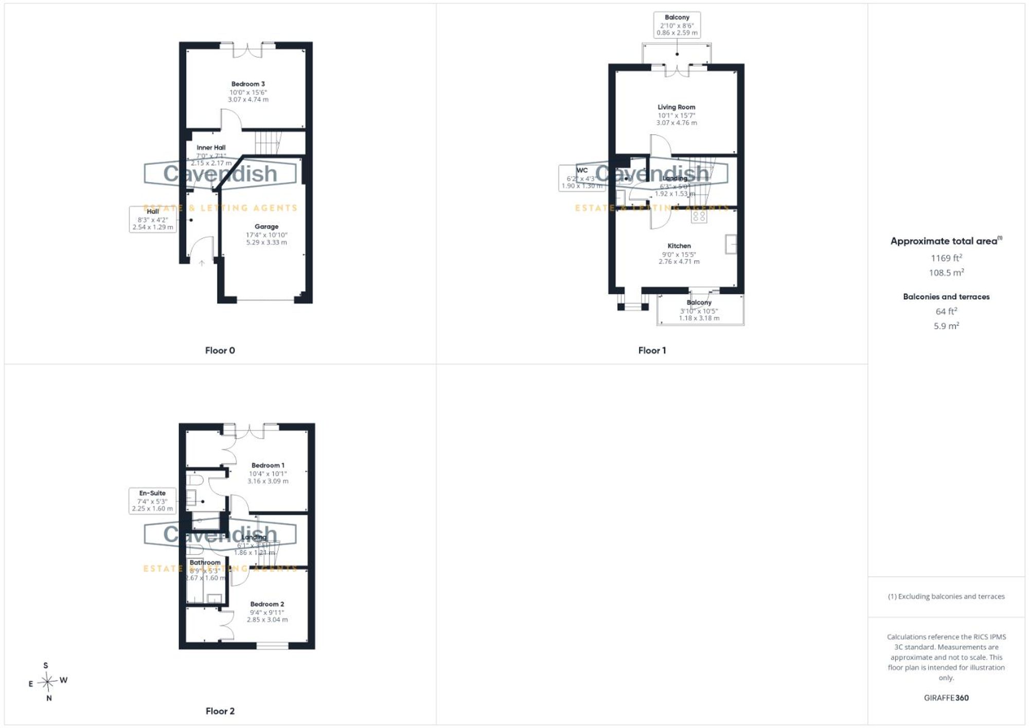 Floor plan — Waters Edge, Chester, CH1