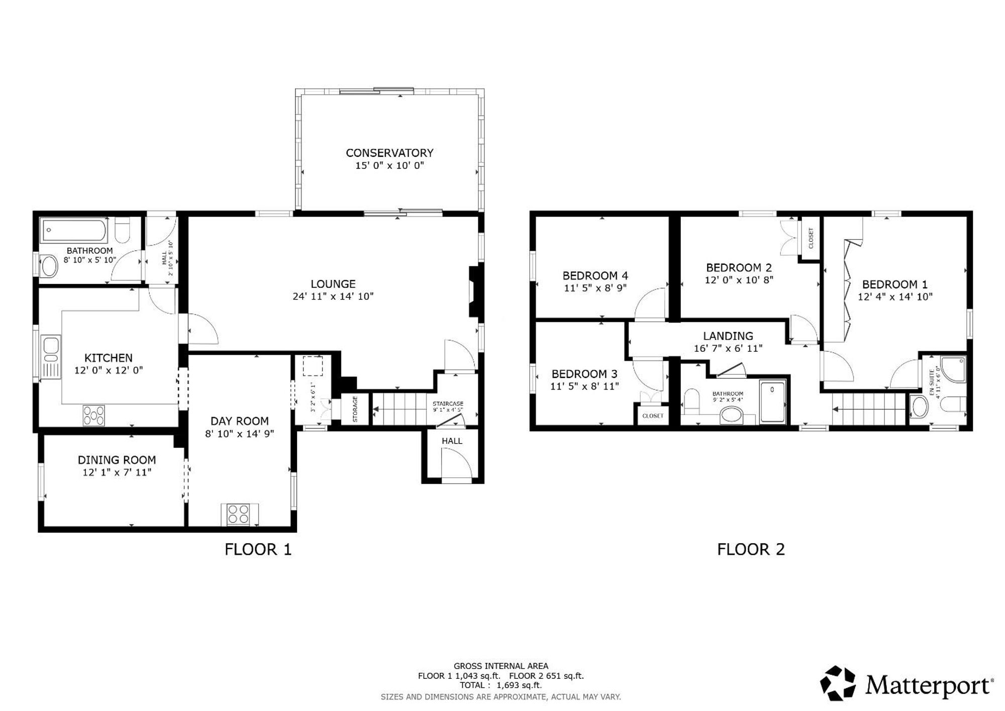 Floor plan — Corwen, LL21