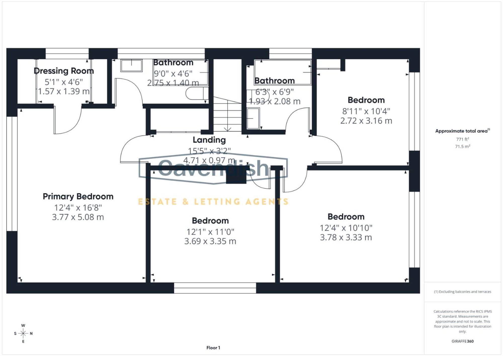 Floor plan — Ffordd Rhiw Ial, Llanarmon-Yn-Ial, CH7