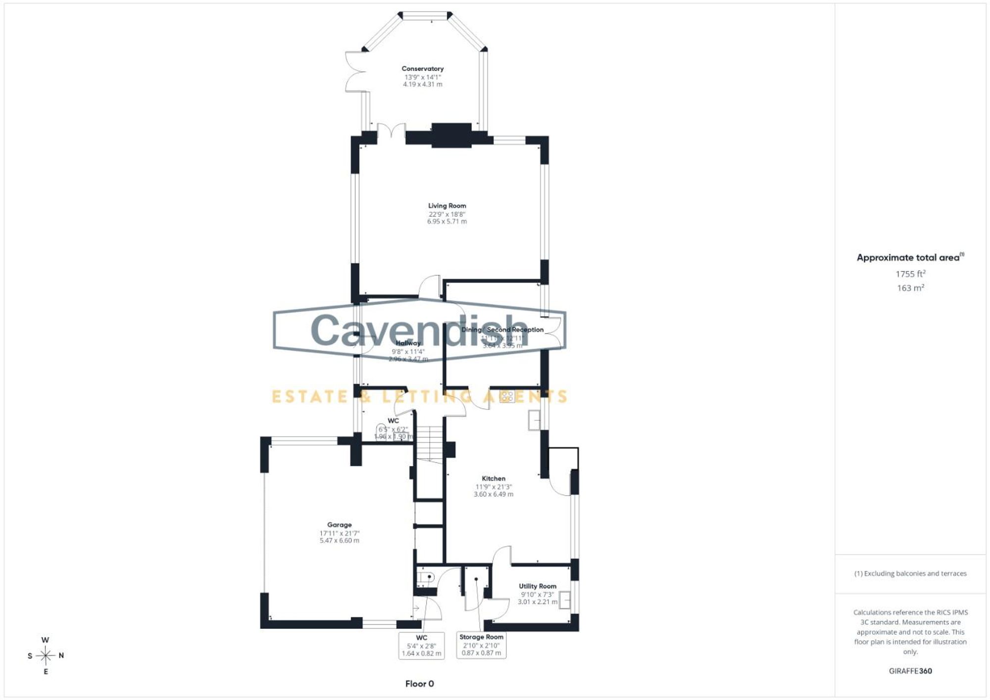 Floor plan — Ffordd Rhiw Ial, Llanarmon-Yn-Ial, CH7