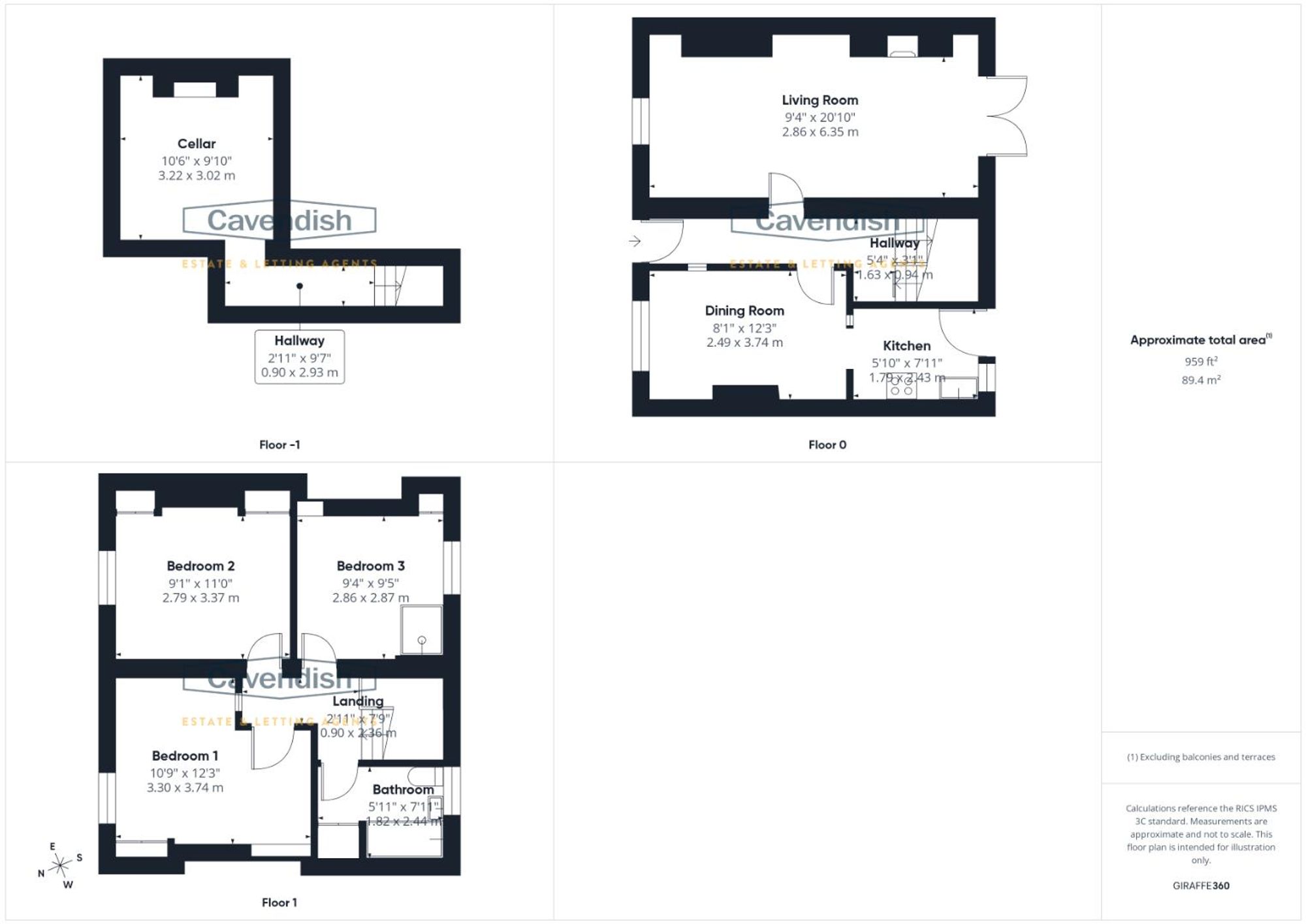 Floor plan — The Highway, Hawarden, CH5